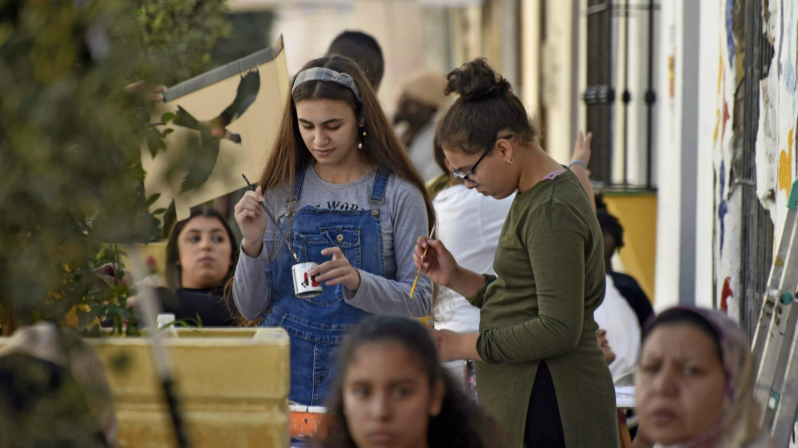 Las fotos de la convivencia un barrio de todos de La Caridad