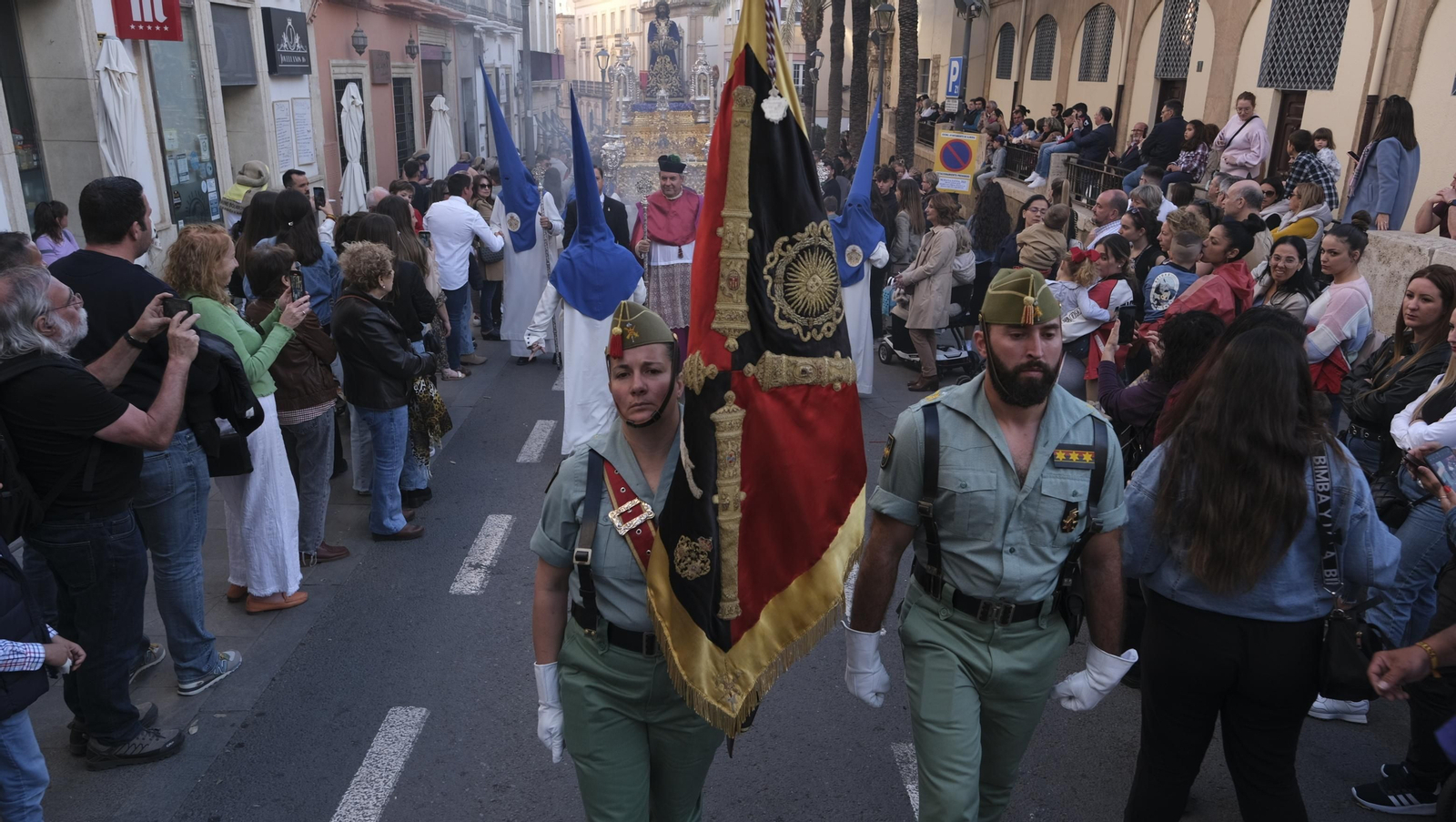 La procesión de Prendimiento en Almería, en imágenes
