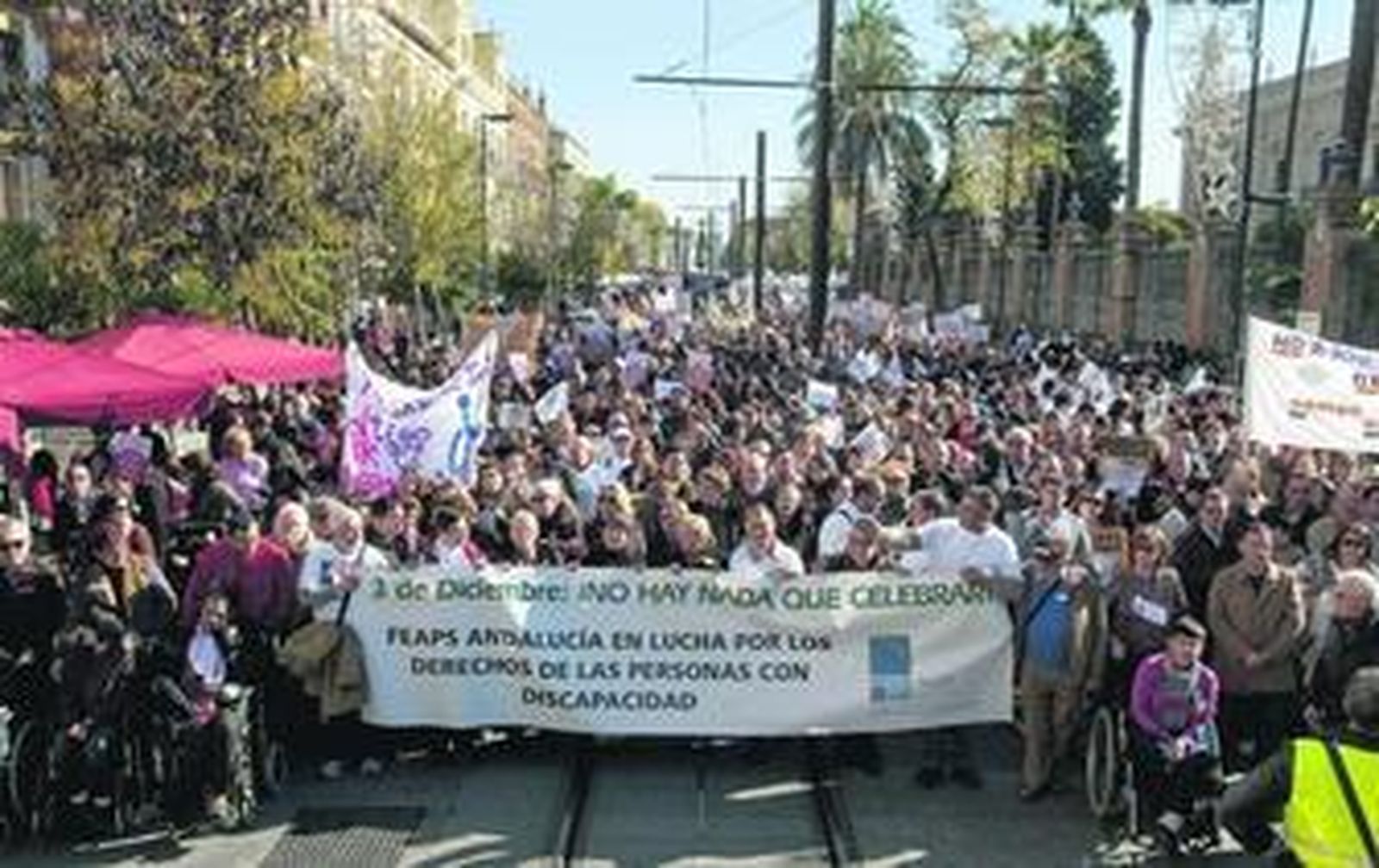 Discapacitados contra la tijera