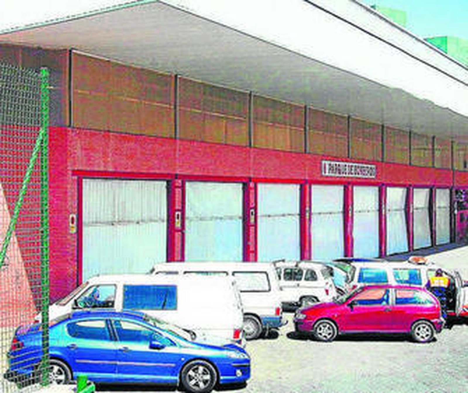 Imagen del Parque Sur de Bomberos.