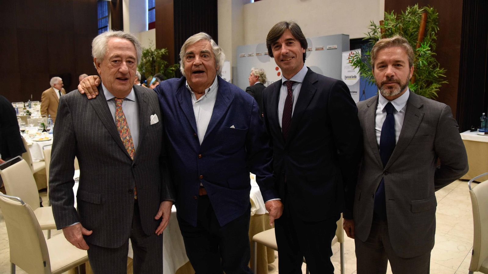 Javier Targhetta, Alfonso Sotelo, Javier López y Gonzalo Carrasco