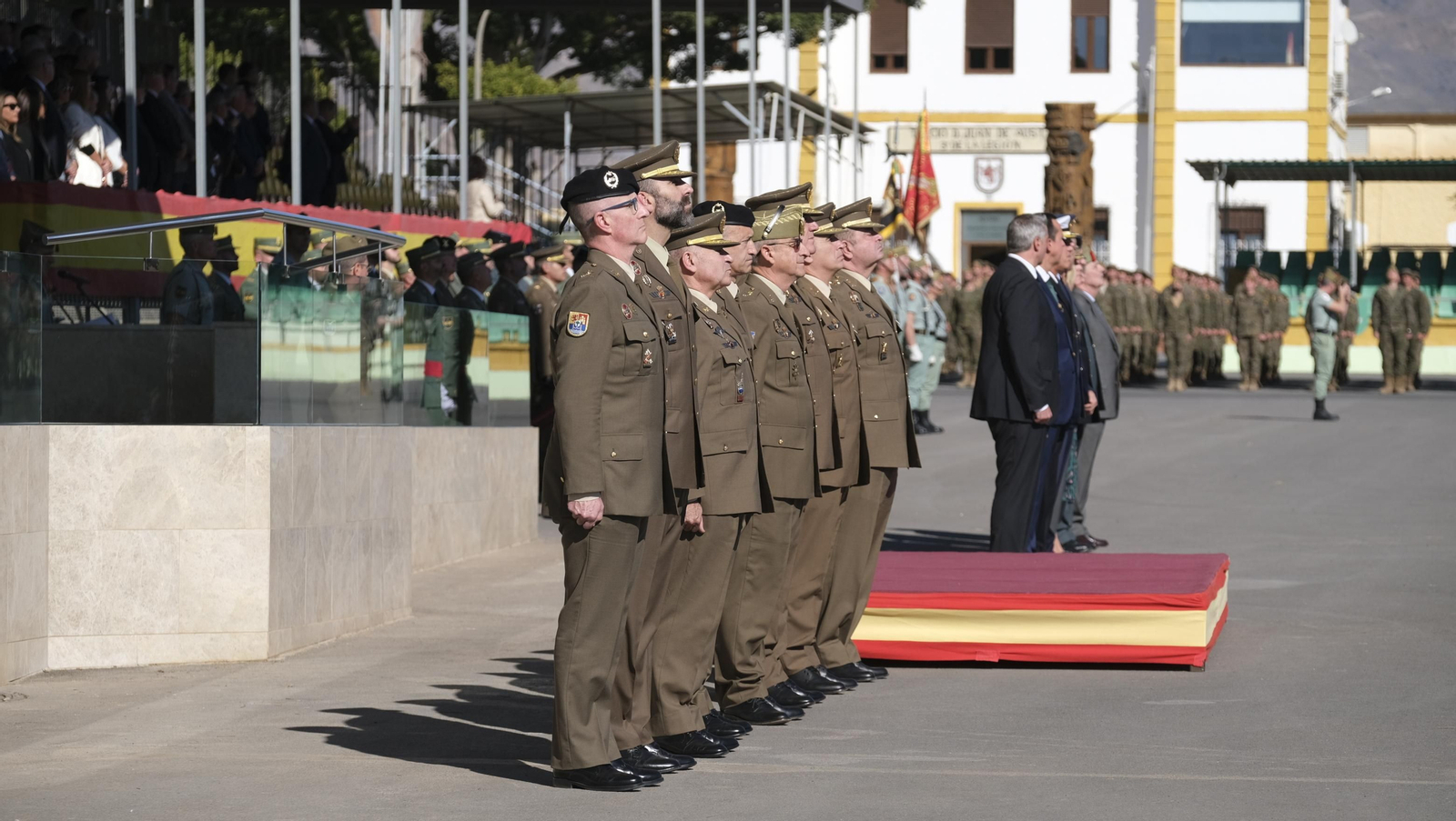 Imágenes de la toma de posesión del nuevo General de la BRILEG, José Agustín Carreras Postigo