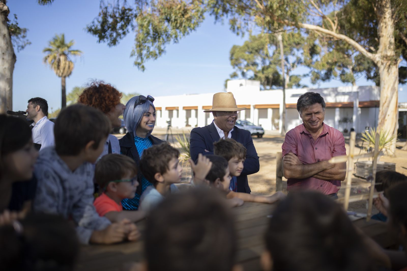 Imágenes de la clausura de la Escuela de Exploradores en Marismas del Odiel
