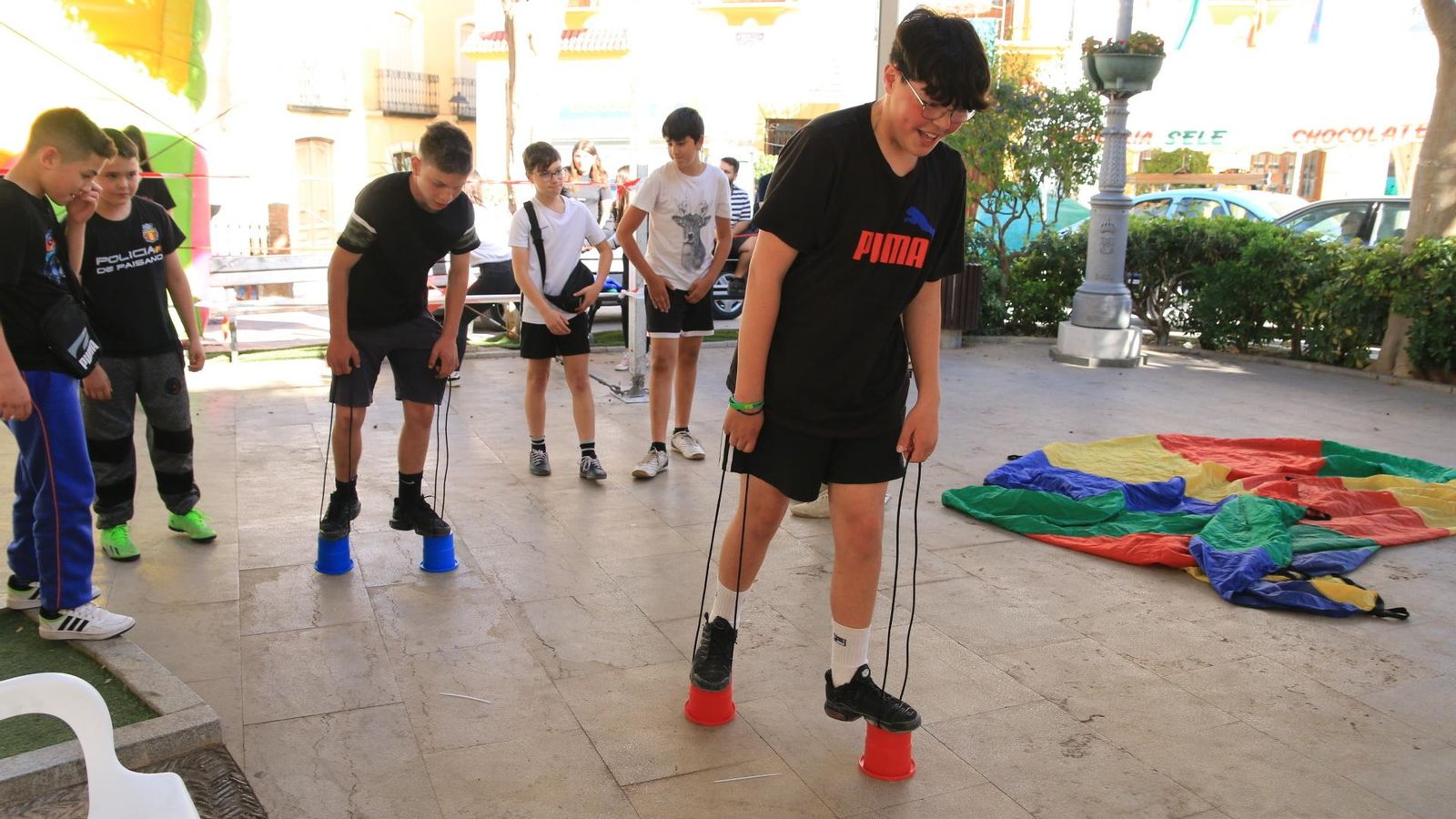 Múltiples juegos para disfrute de todos los pequeños.