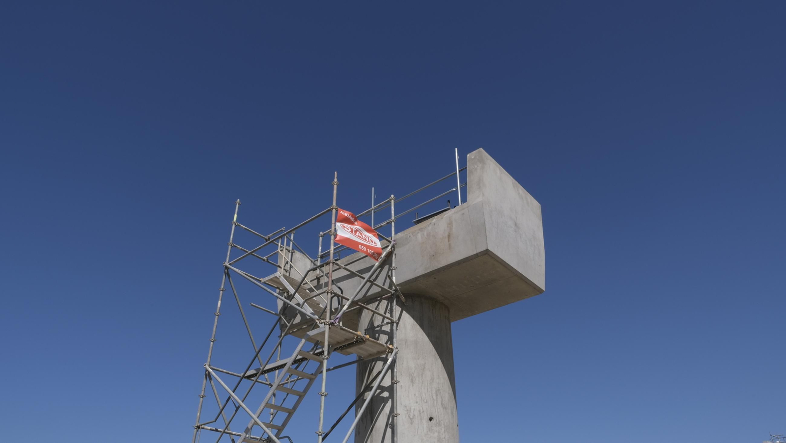 Las obras del nuevo enlace de Viator, en imágenes