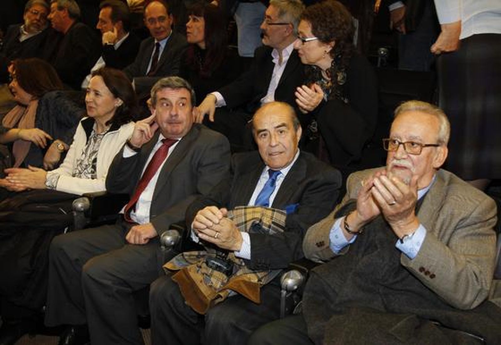 Concha Gutiérrez, Luis García Garrido y Juan Robles.

Foto: Antonio Pizarro