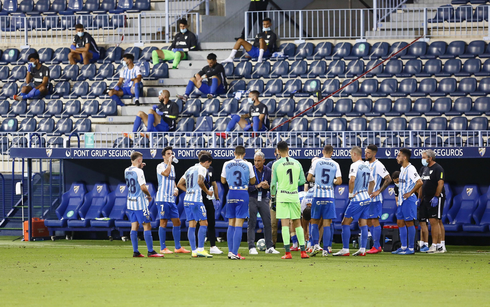 Las fotos de Sergio Pellicer en el Málaga