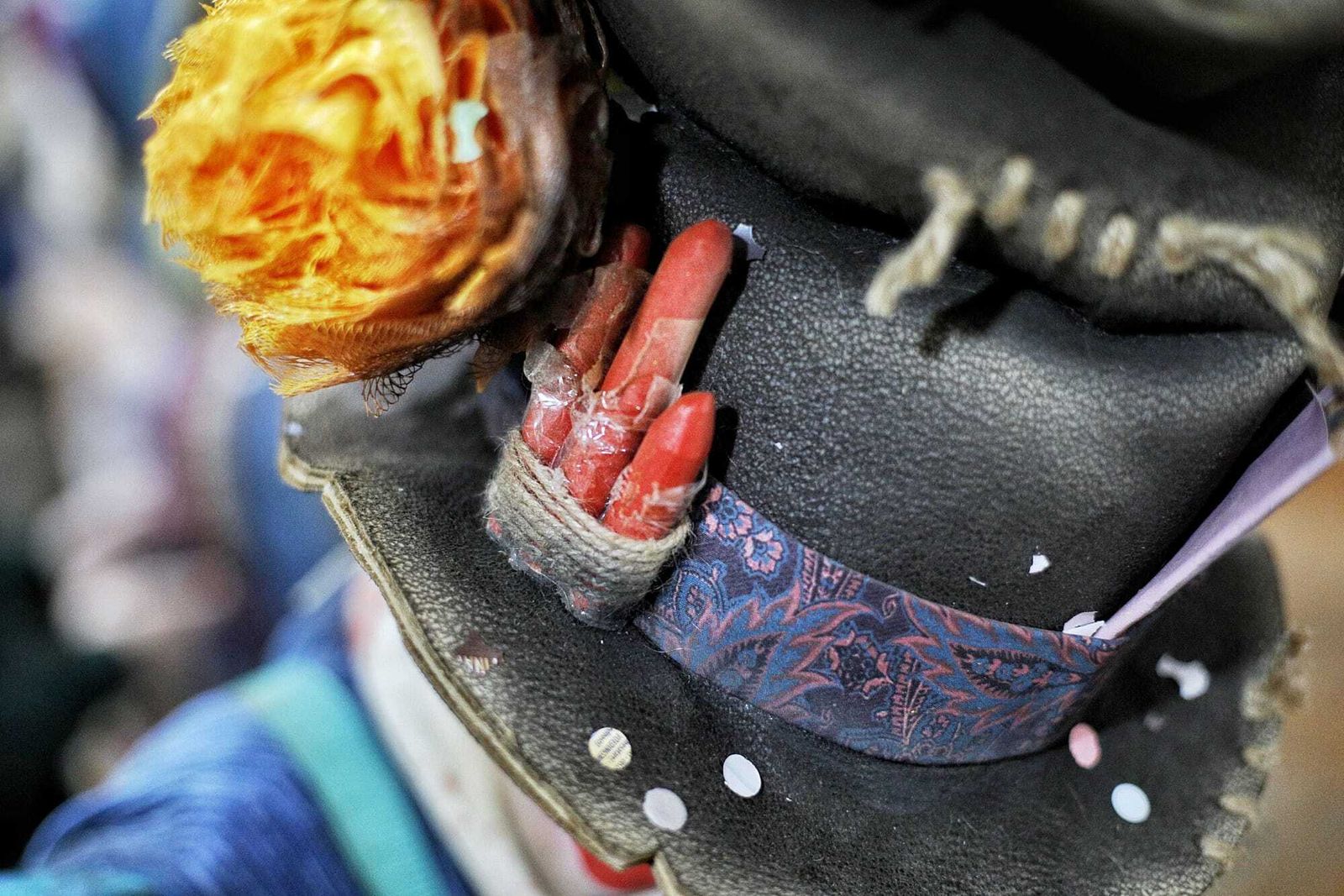 Comparsa 'Los colaores', una comparsa de toda la vida'.