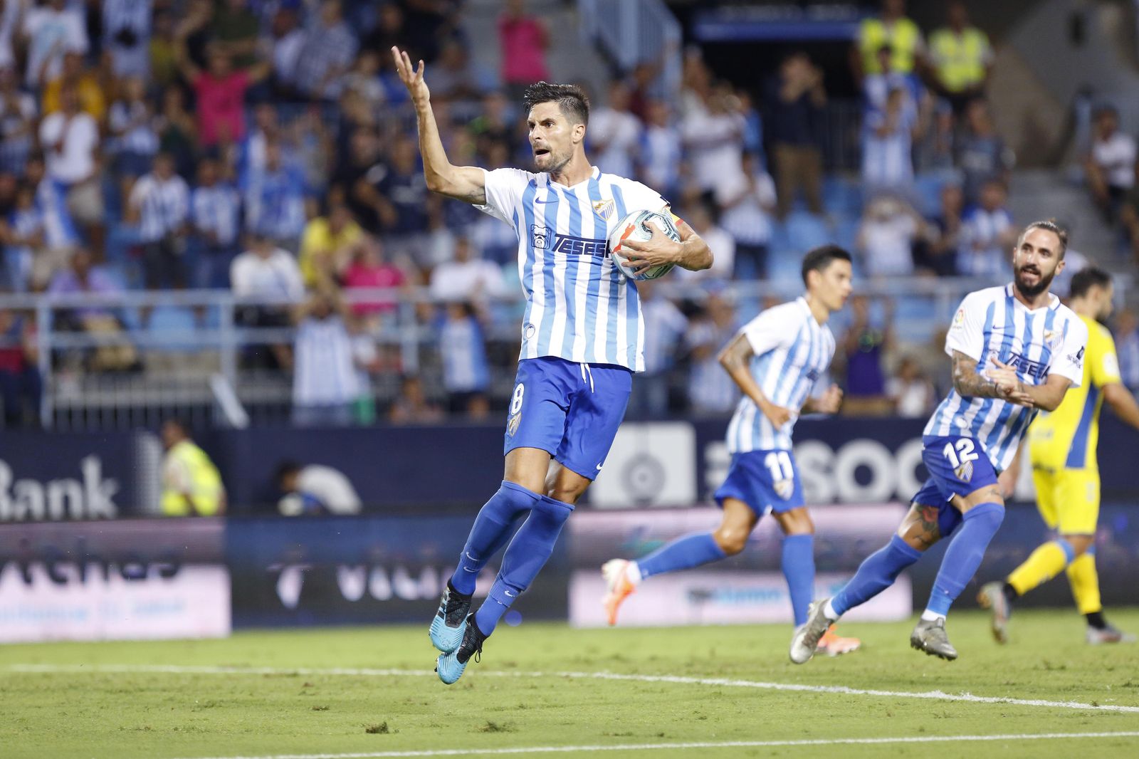 El Málaga CF-Las Palmas, en fotos