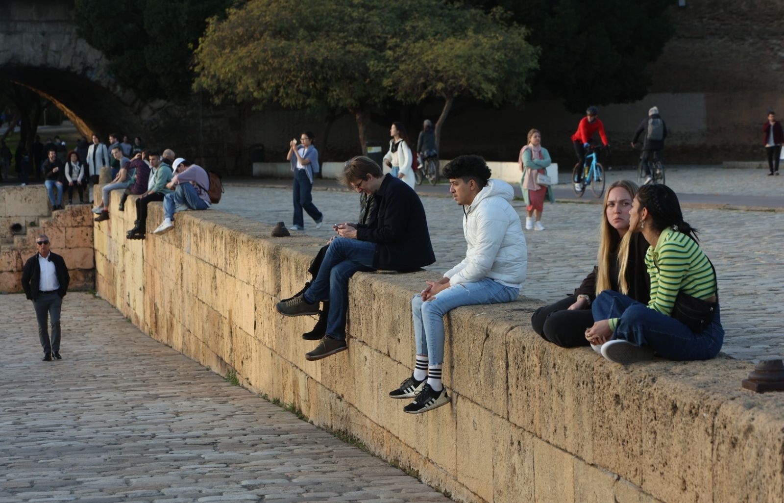 Navidades en mangas de camisa