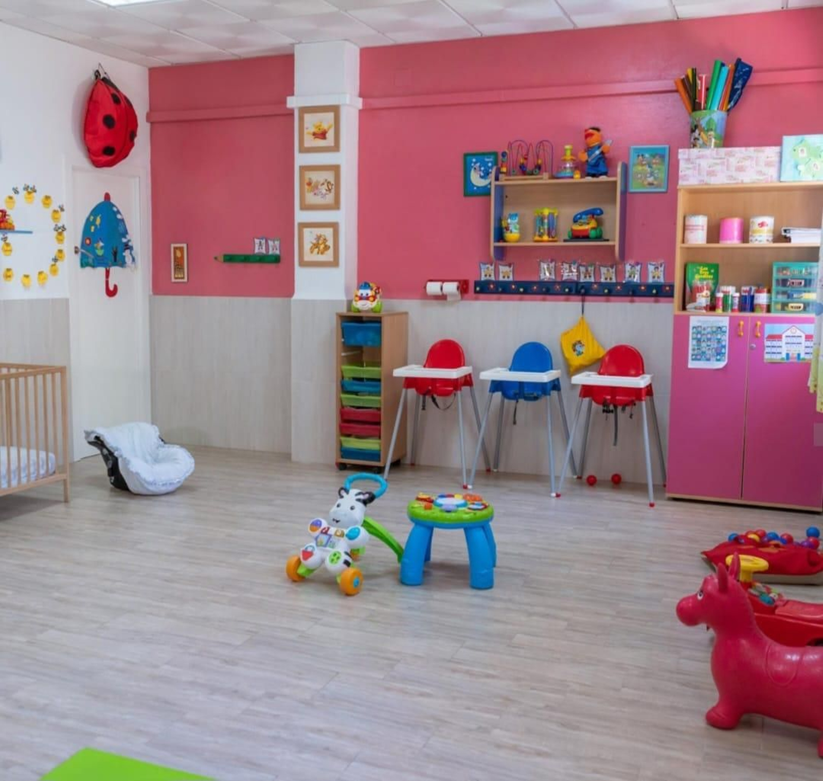 Aula de una escuela infantil.