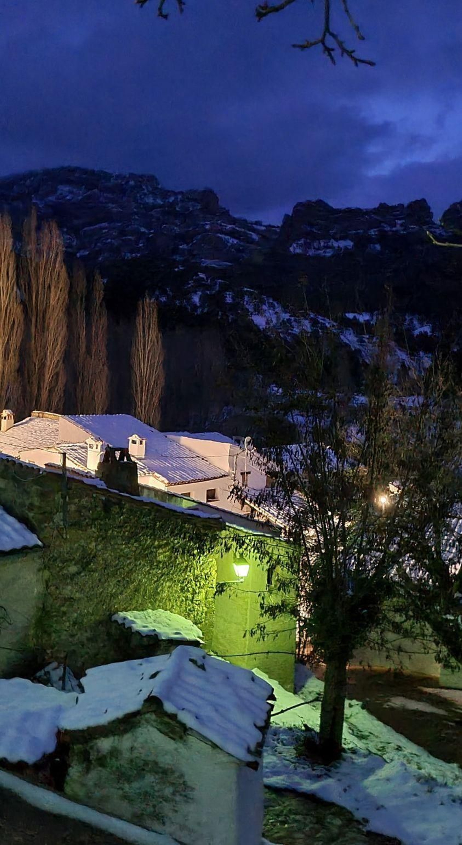 Nevada en los Anchos, en el término municipal de Santiago-Pontones.