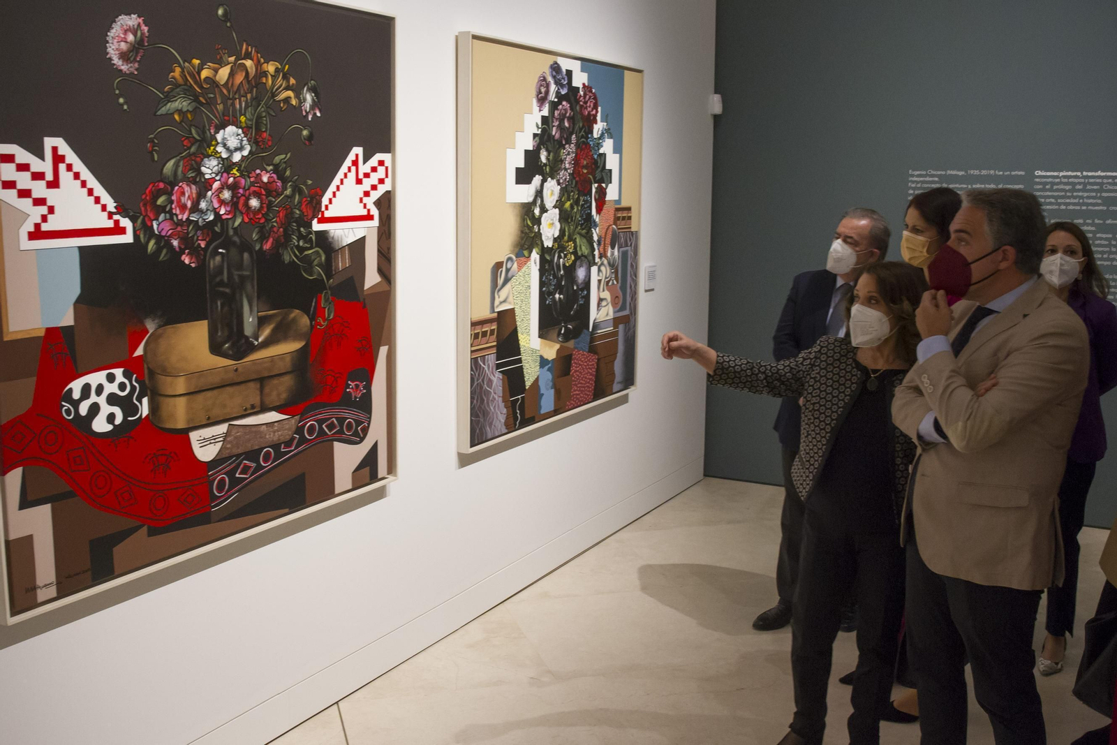 Las fotos de la nueva sala de exposiciones temporales Eugenio Chicano del Museo de Málaga