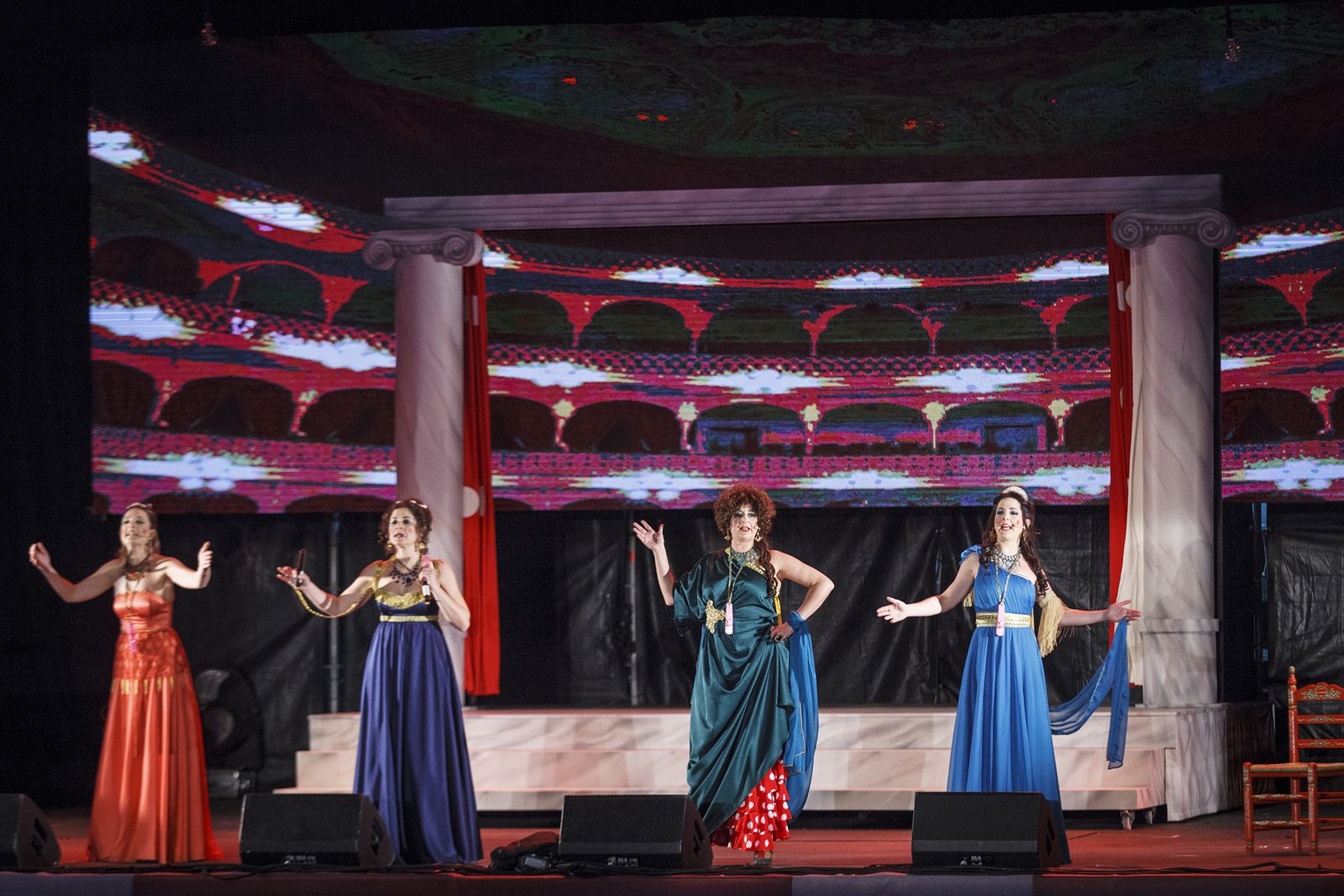 Las imágenes del pregón de Las Niñas de Cádiz