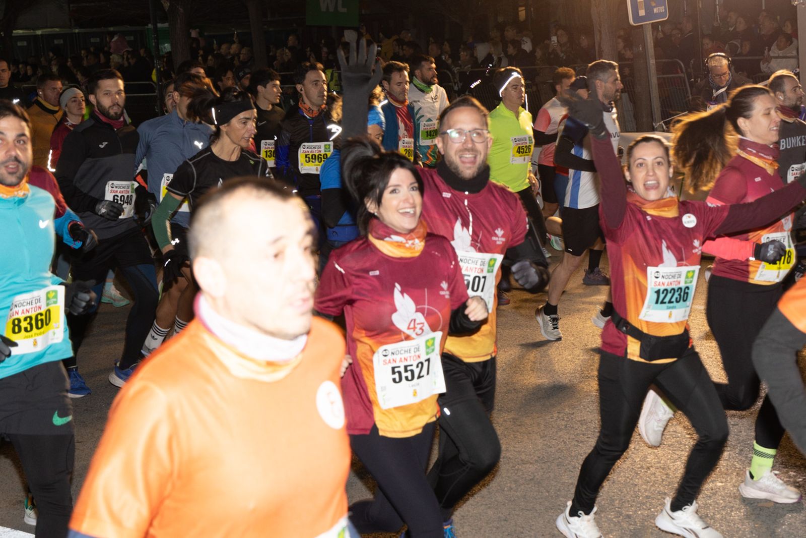 Encuéntrate en la salida de la Carrera de San Antón 2026 (1), en imágenes