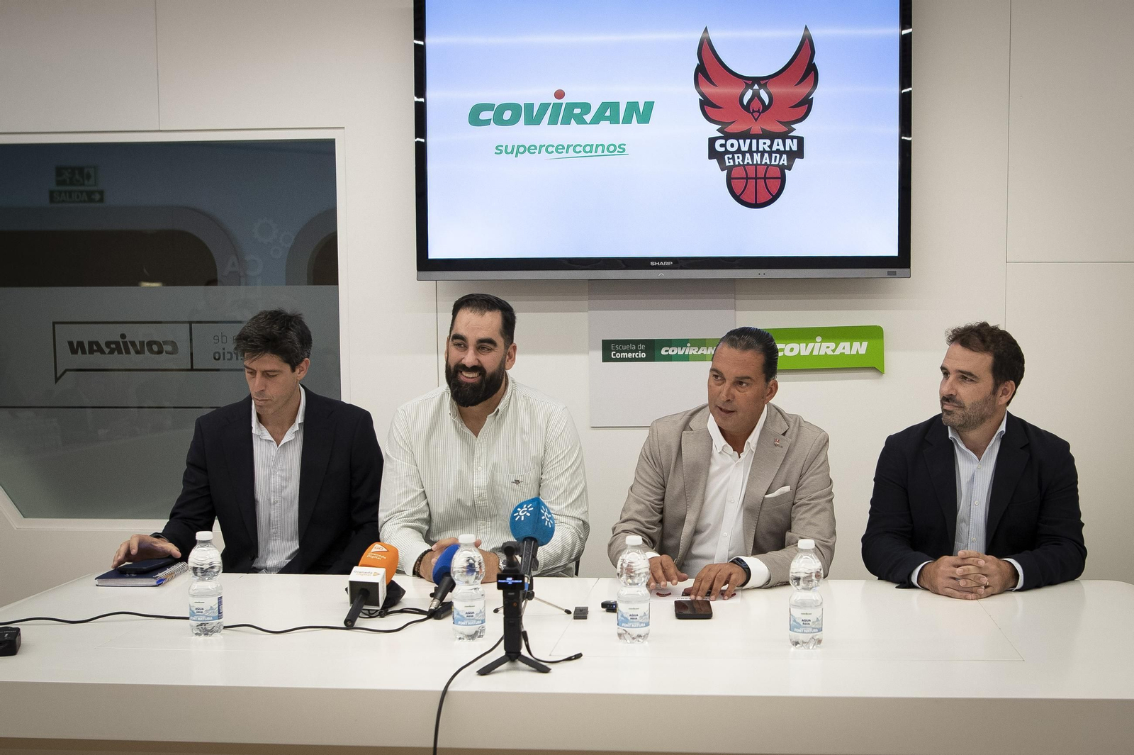 Máximos responsables del Covirán Granada en la próxima temporada