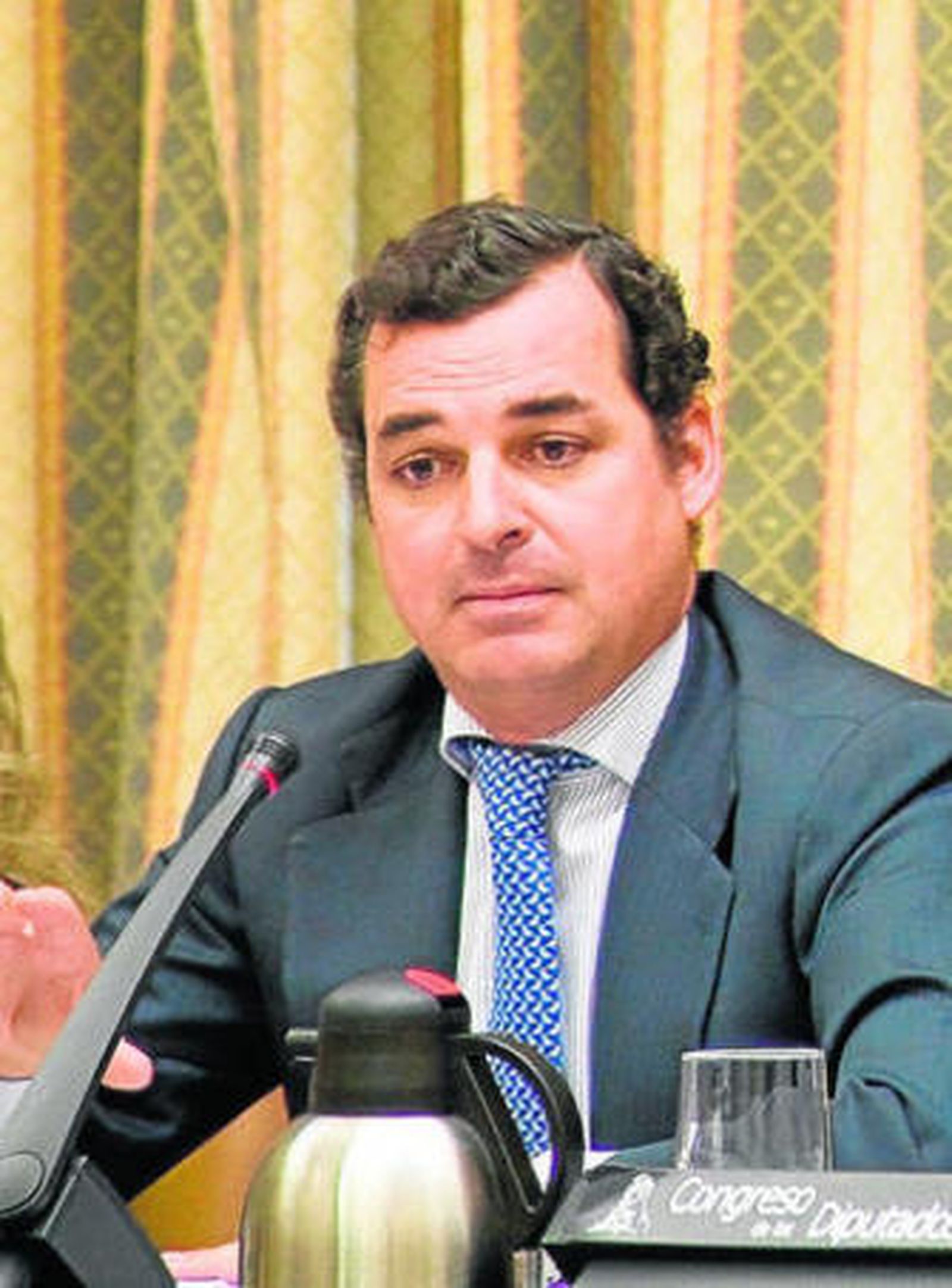 Leopoldo González-Echenique, en su intervención parlamentaria.