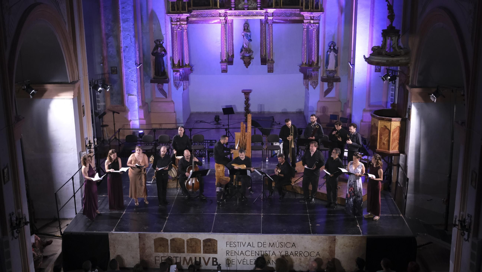 Concierto de Opera Omnia en el Festival de Vélez Blanco, en imágenes