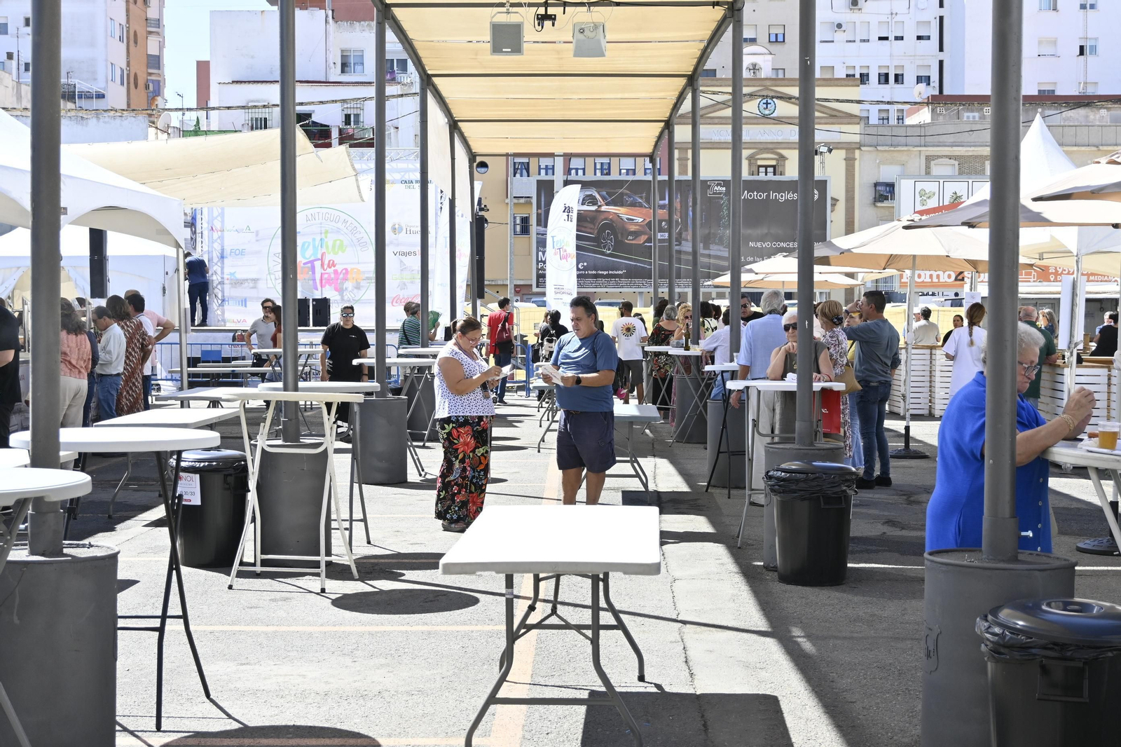 Las mejores imágenes de la inauguración de la Feria de la Tapa, en Huelva