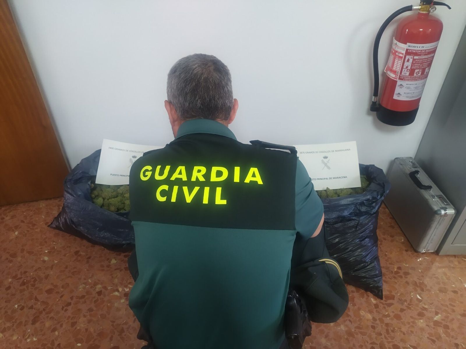 Imagen facilitada por la Guardia Civil de Granada.