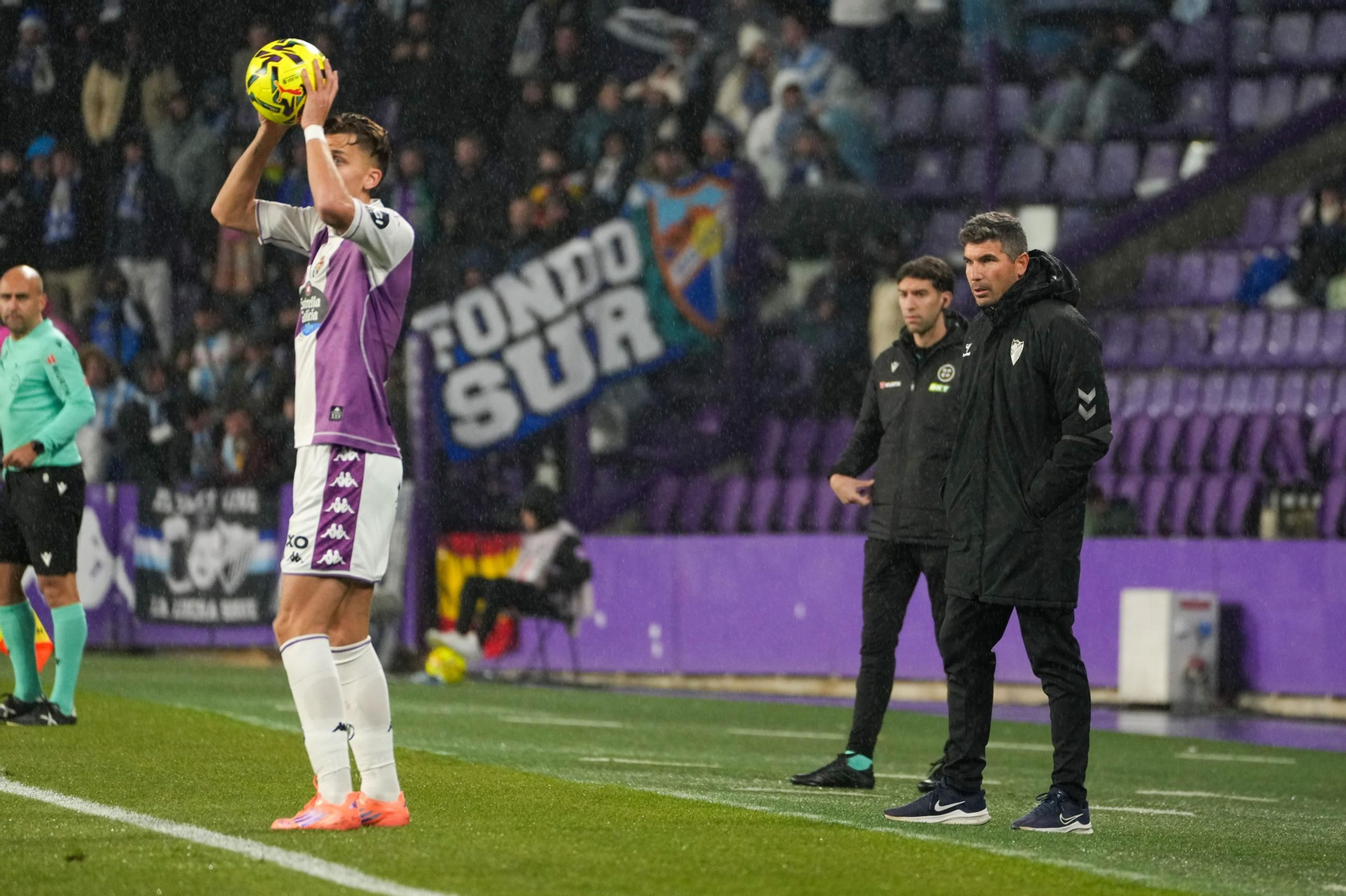 El Real Valladolid-Málaga CF, en fotos