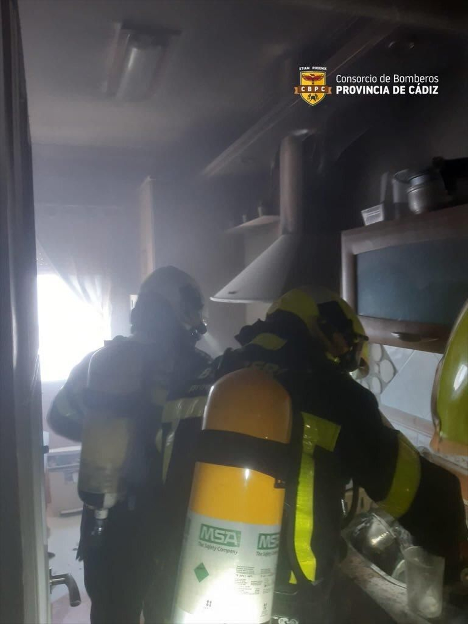 Incendio de una vivienda en La Asunción