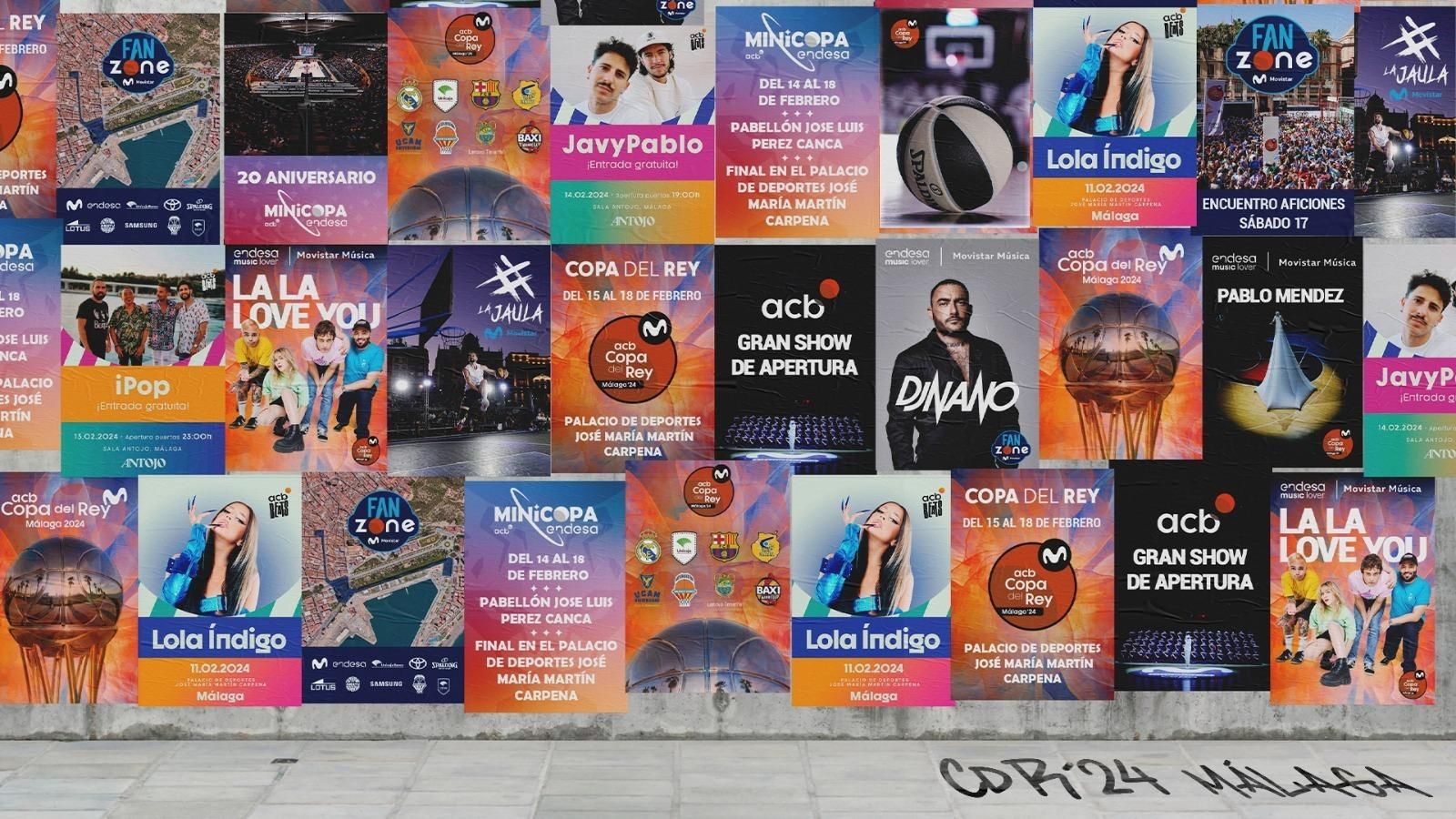 Cartel de las actividades que habrá durante la Copa del Rey 2024 Cartel de las actividades que habrá durante la Copa del Rey 2024