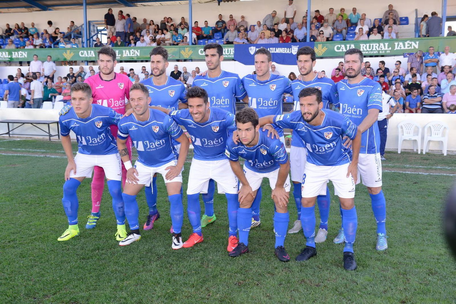 El once del Linares que se enfrentó a la Balona en la primera vuelta.