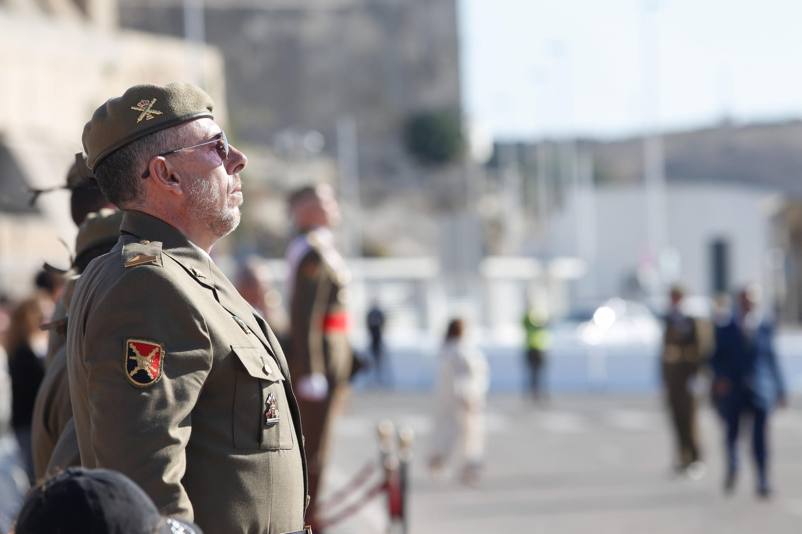 Las fotos de la jura de bandera civil en Tarifa