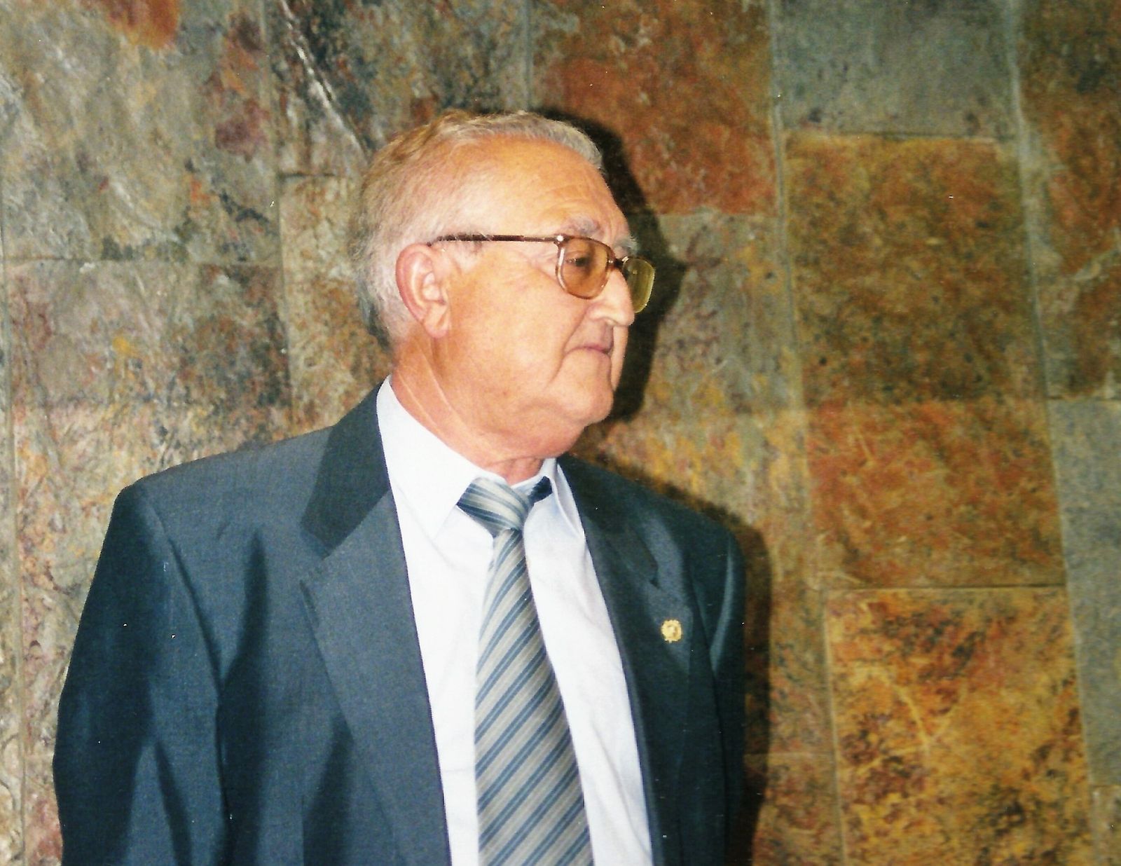 Don Ricardo Díaz Casanova ejerció toda su vida como maestro en Macael.