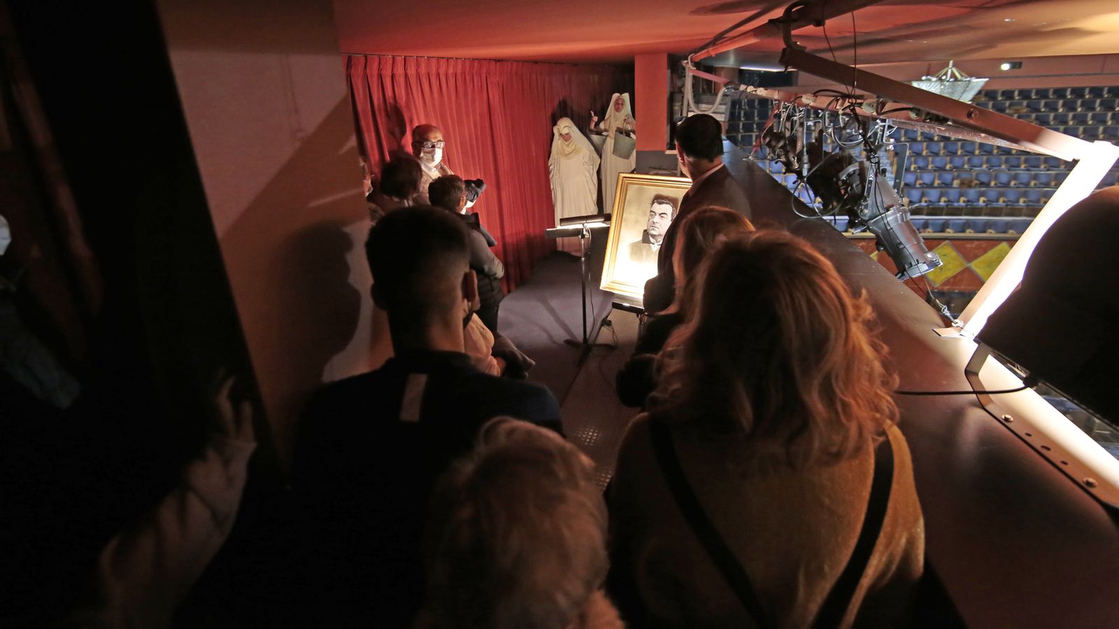 Imágenes de las visitas teatralizadas al teatro Villamarta