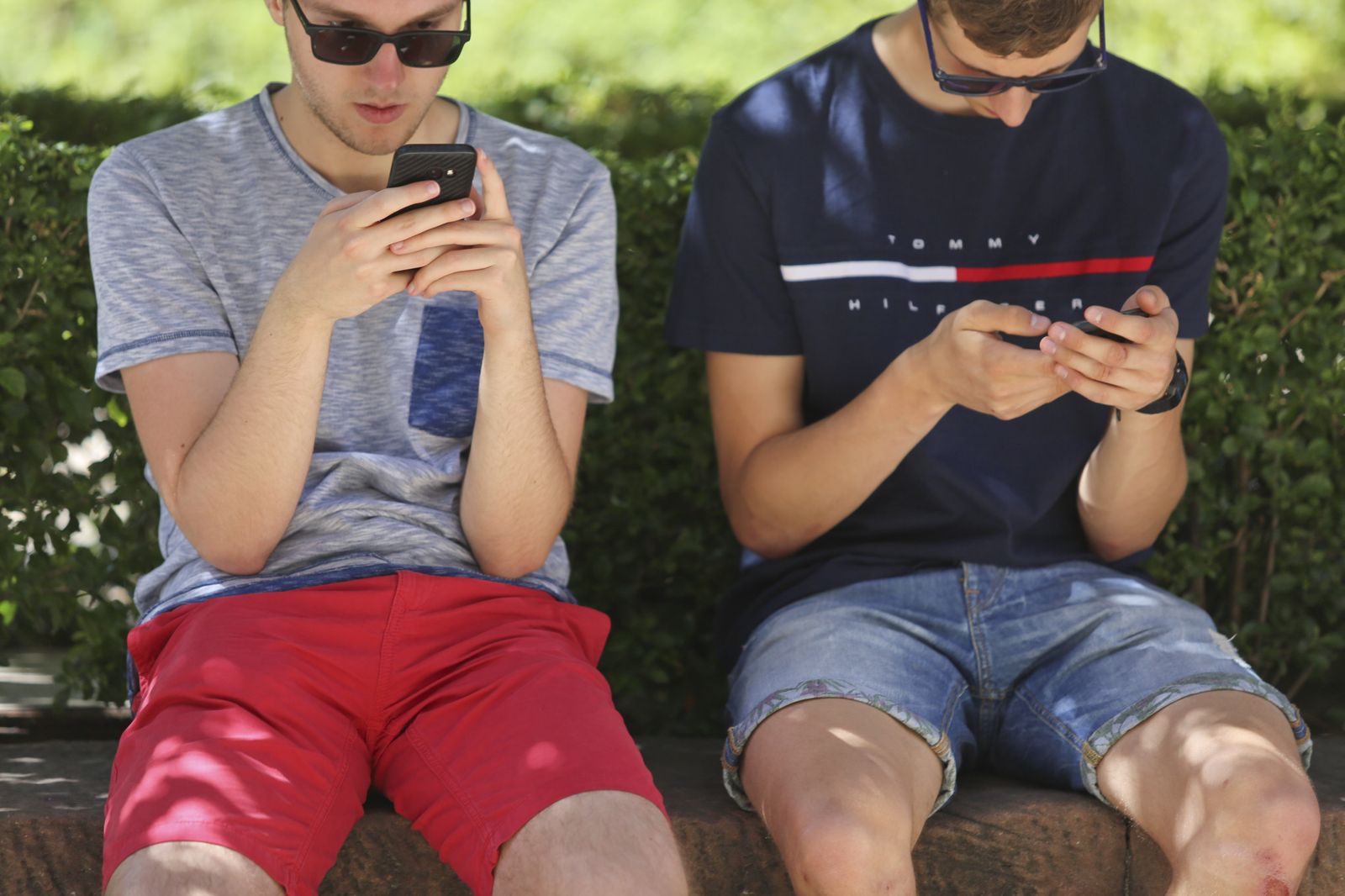 Iconos de aplicaciones en un 'smartphone'.