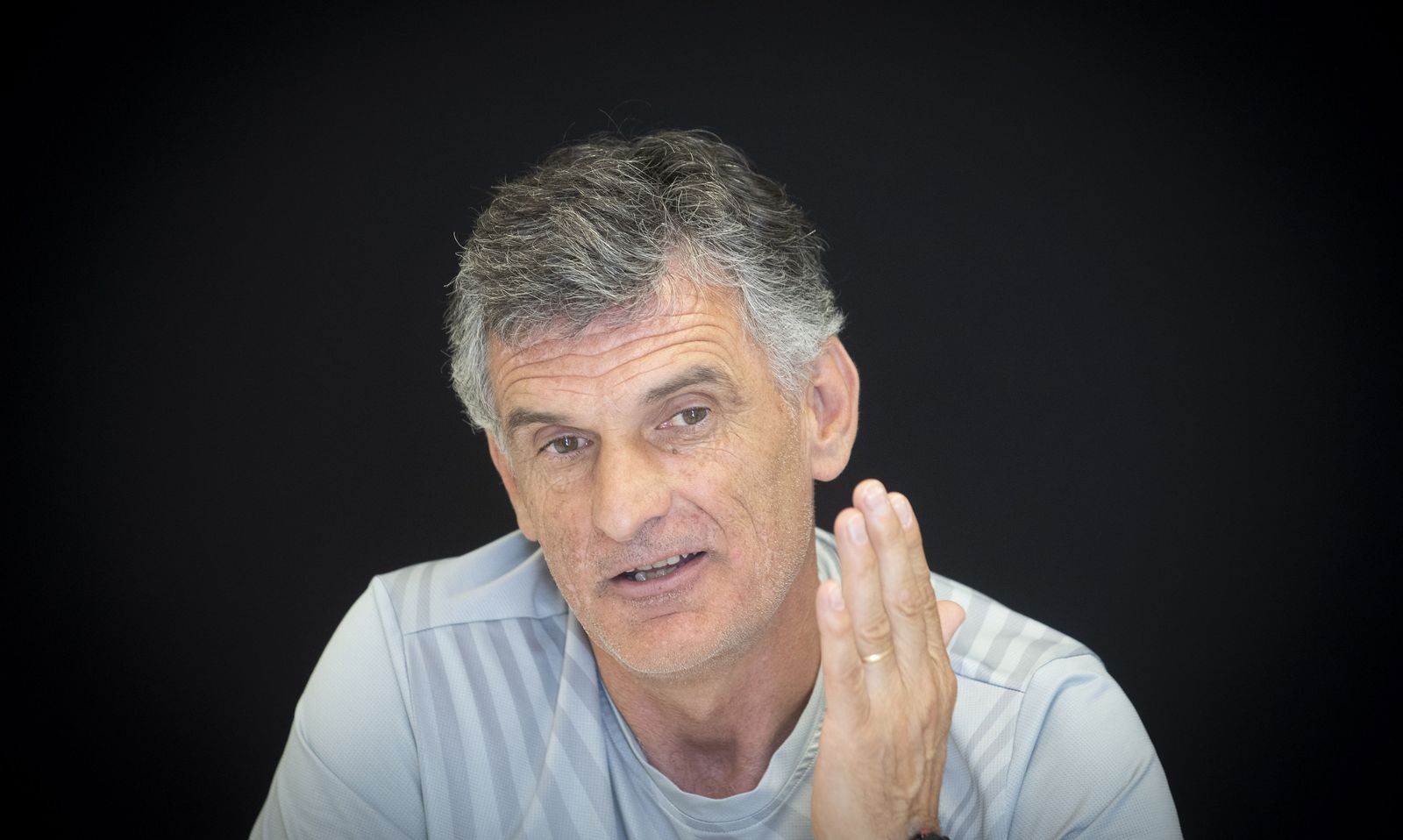 Las fotos de la entrevista a Mendilibar