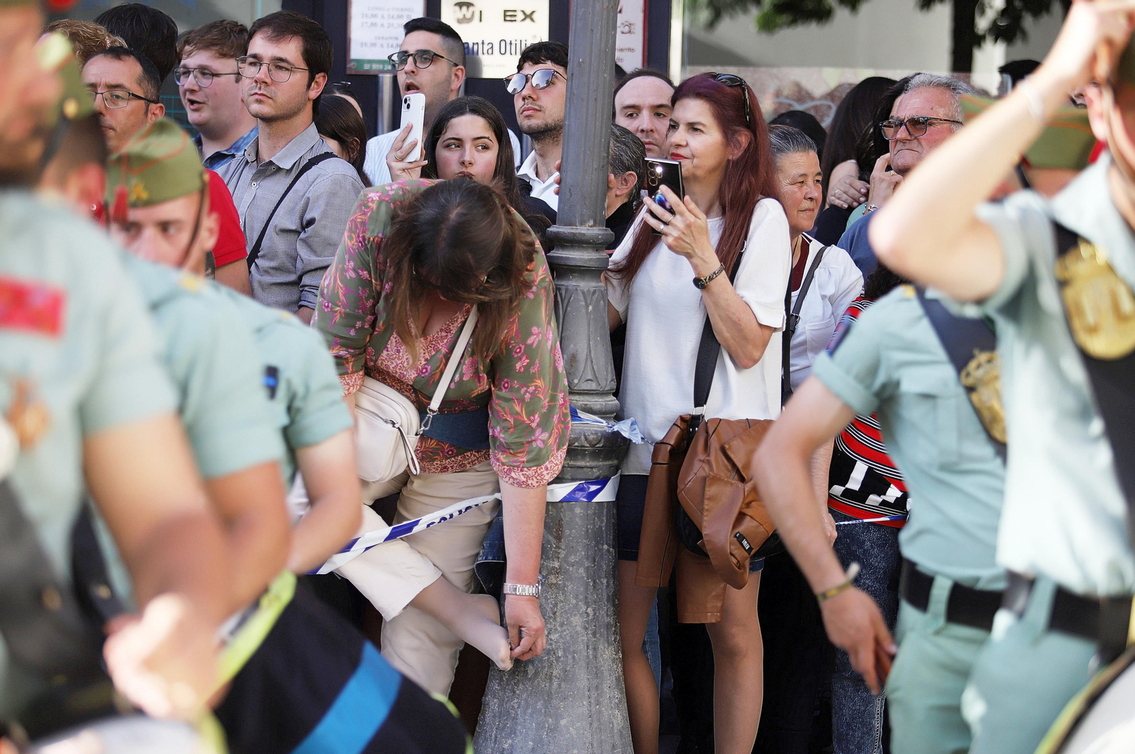 Sábado de Pasión: Imágenes de La Legión con el Cristo de la Vera+Cruz