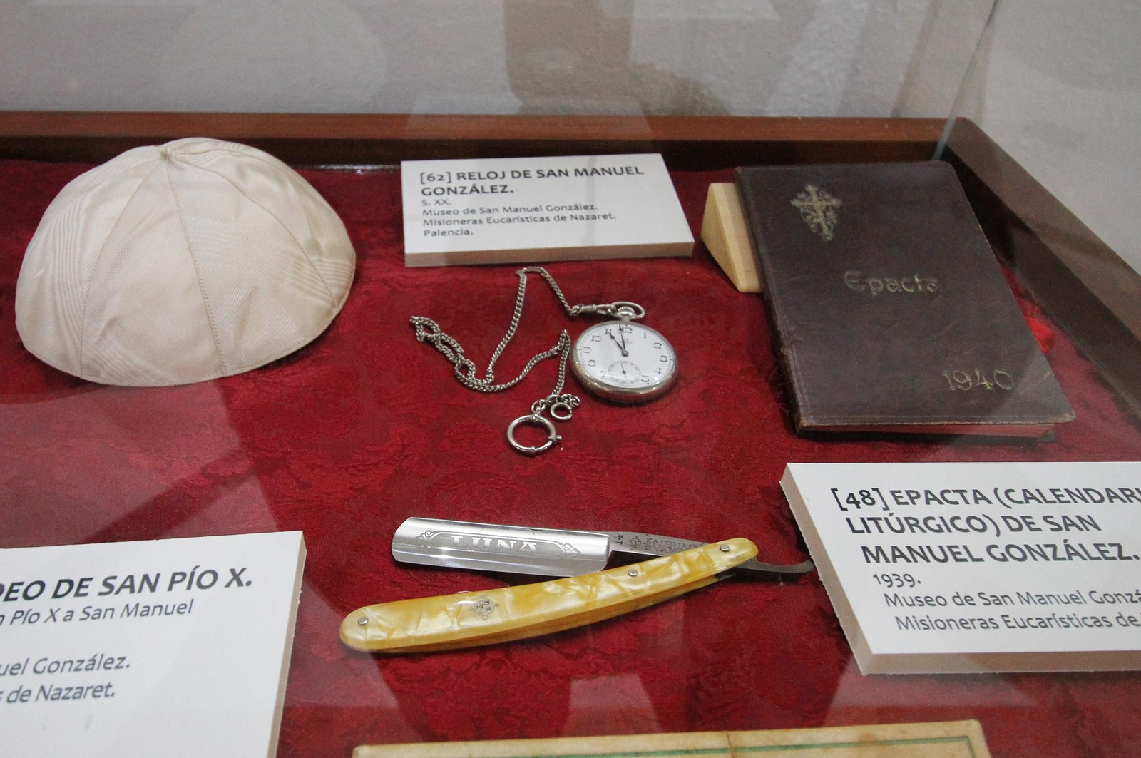 La inauguración de la exposición 'Arcipreste de Huelva, San Manuel González', en imágenes