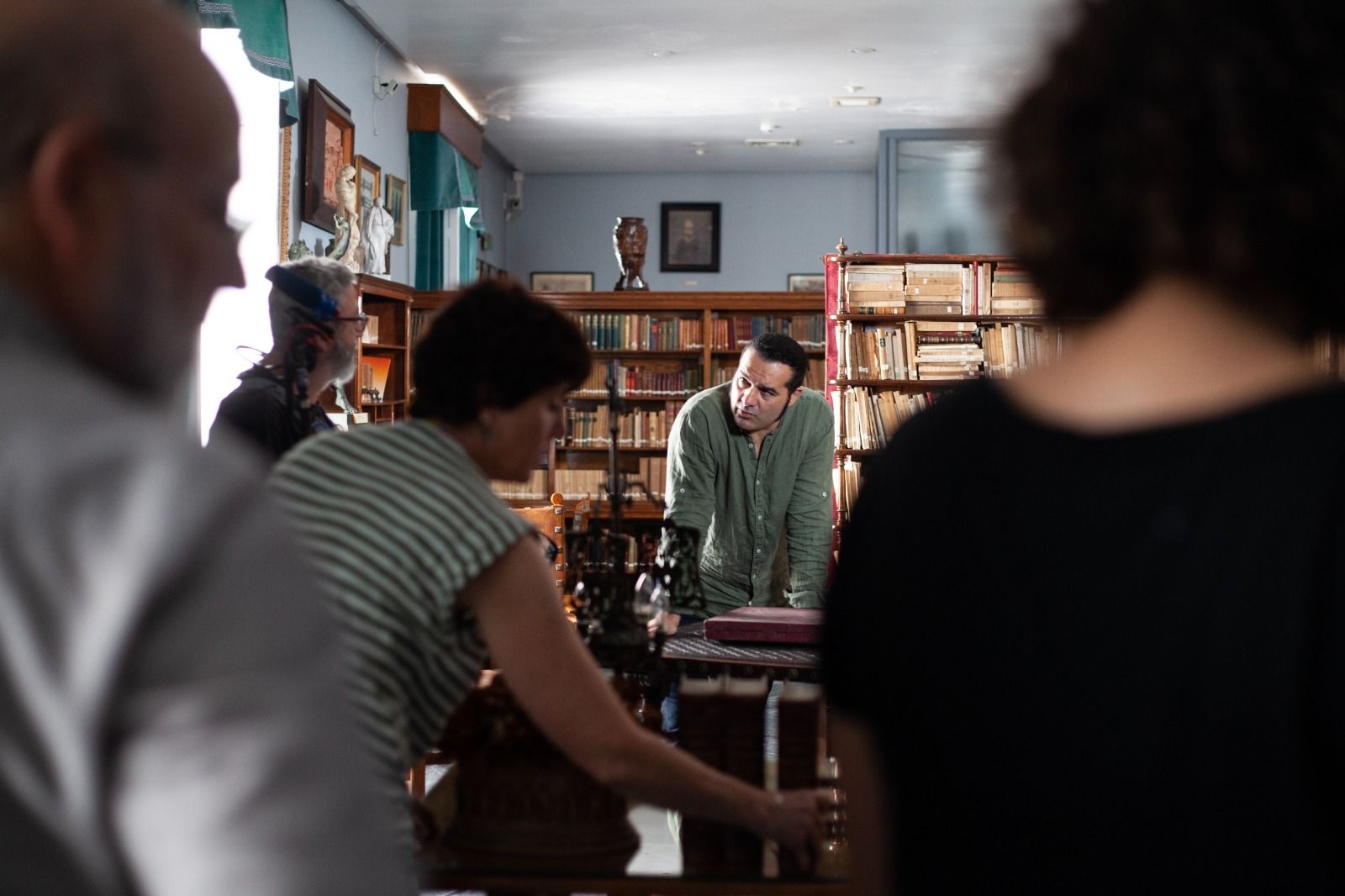Rodaje de ‘Sembrando sueños’, de Alfonso Sánchez.