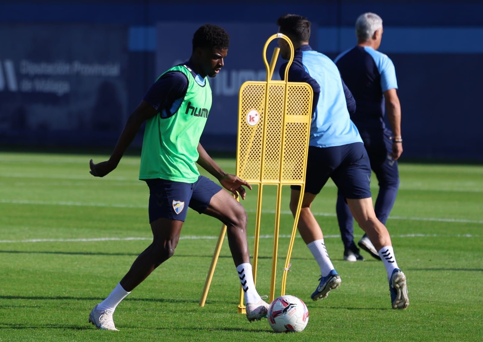 Entrenamiento Málaga CF: Ramón regresa en la primera sesión de la semana