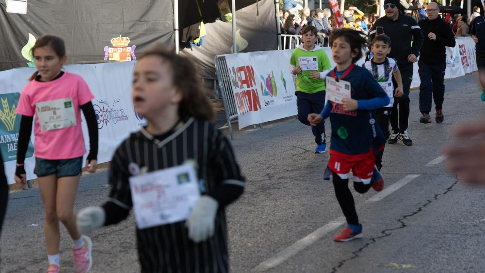 En imágenes: Los niños y niñas de los colegios de Jaén, protagonistas de la San Antón Escolar