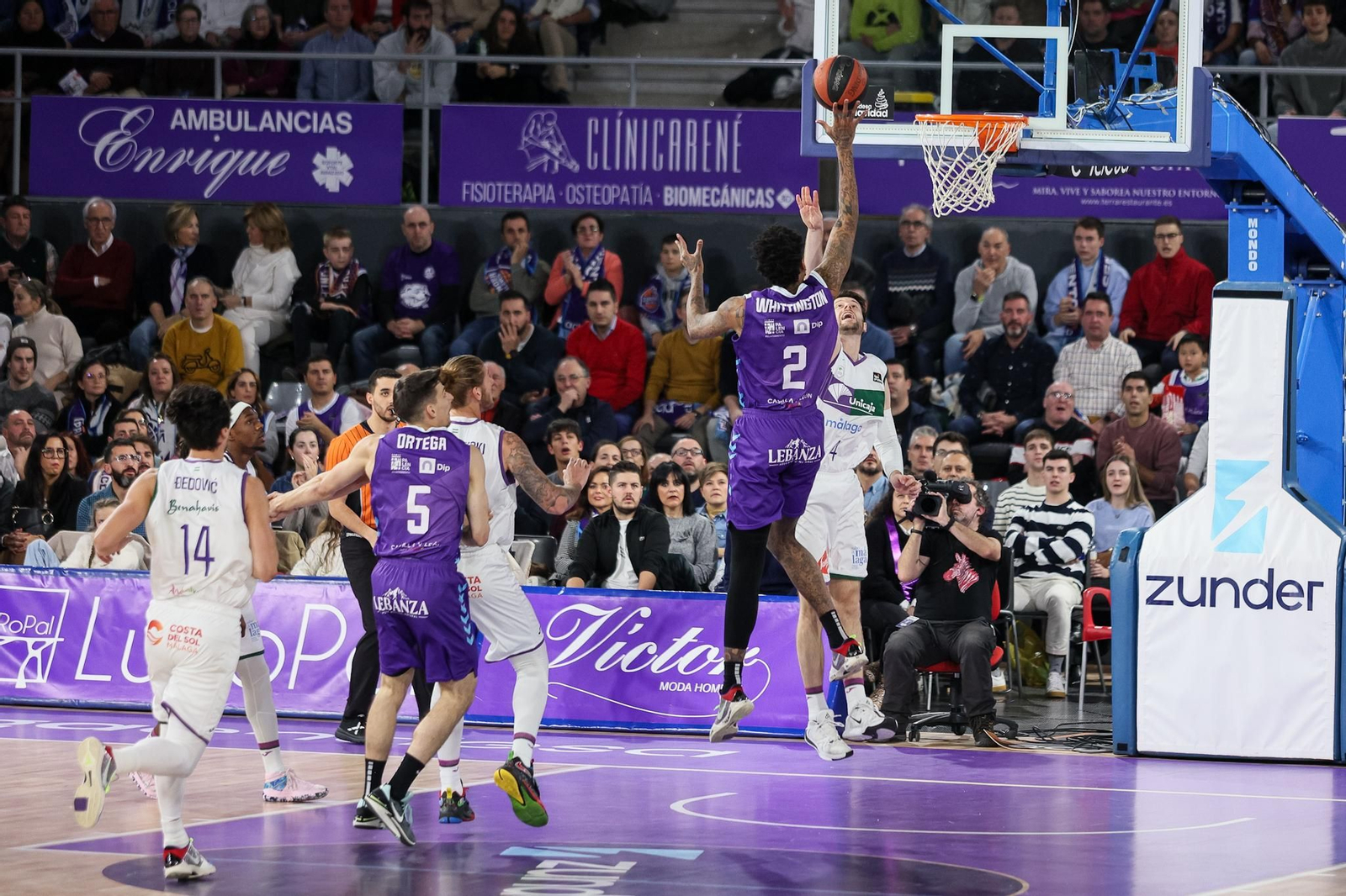 El Zunder Palencia - Unicaja, en fotos