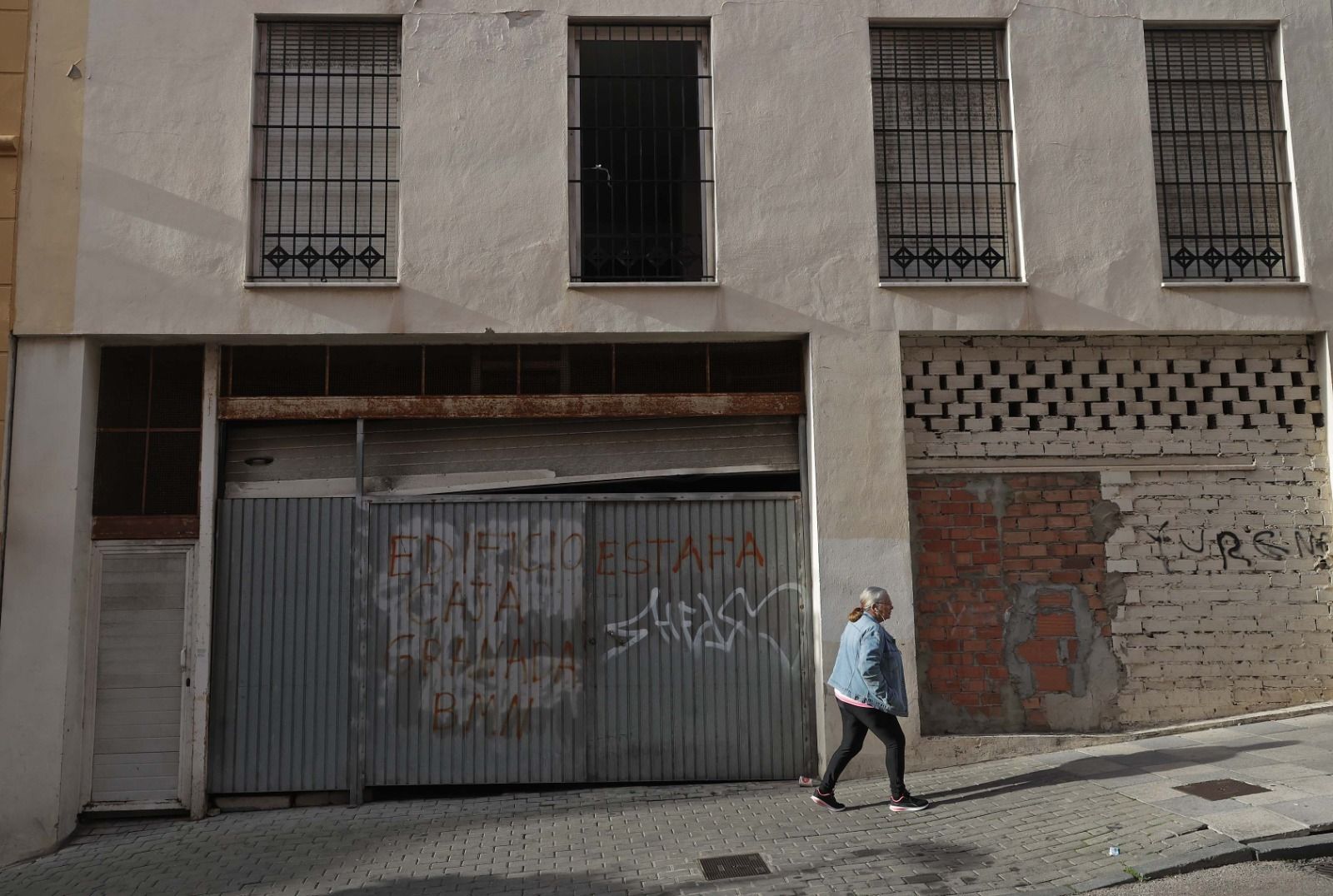 El edificio Cuesta Real, en el centro de Algeciras, esta semana.