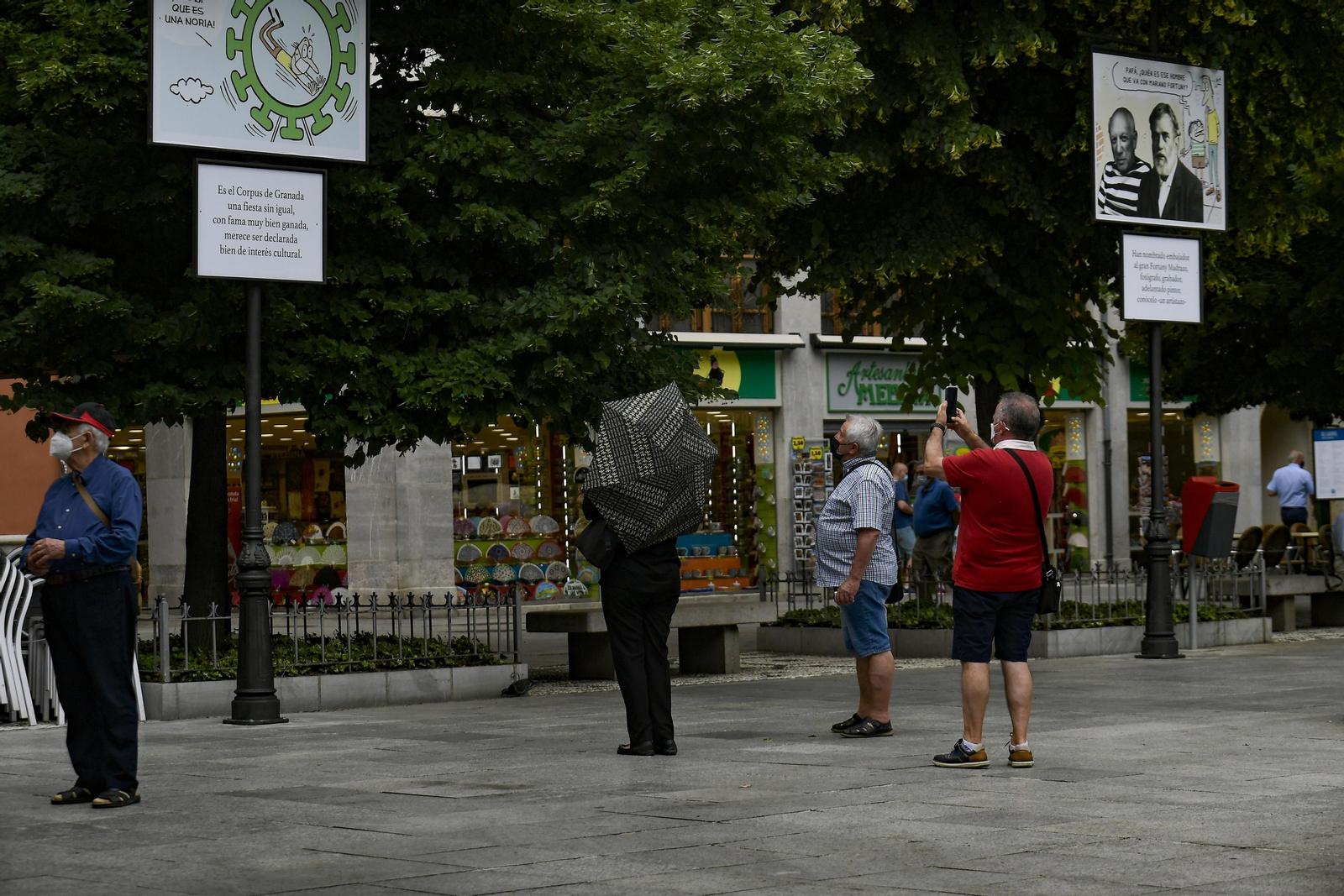Las carocas del Corpus de Granada 2021