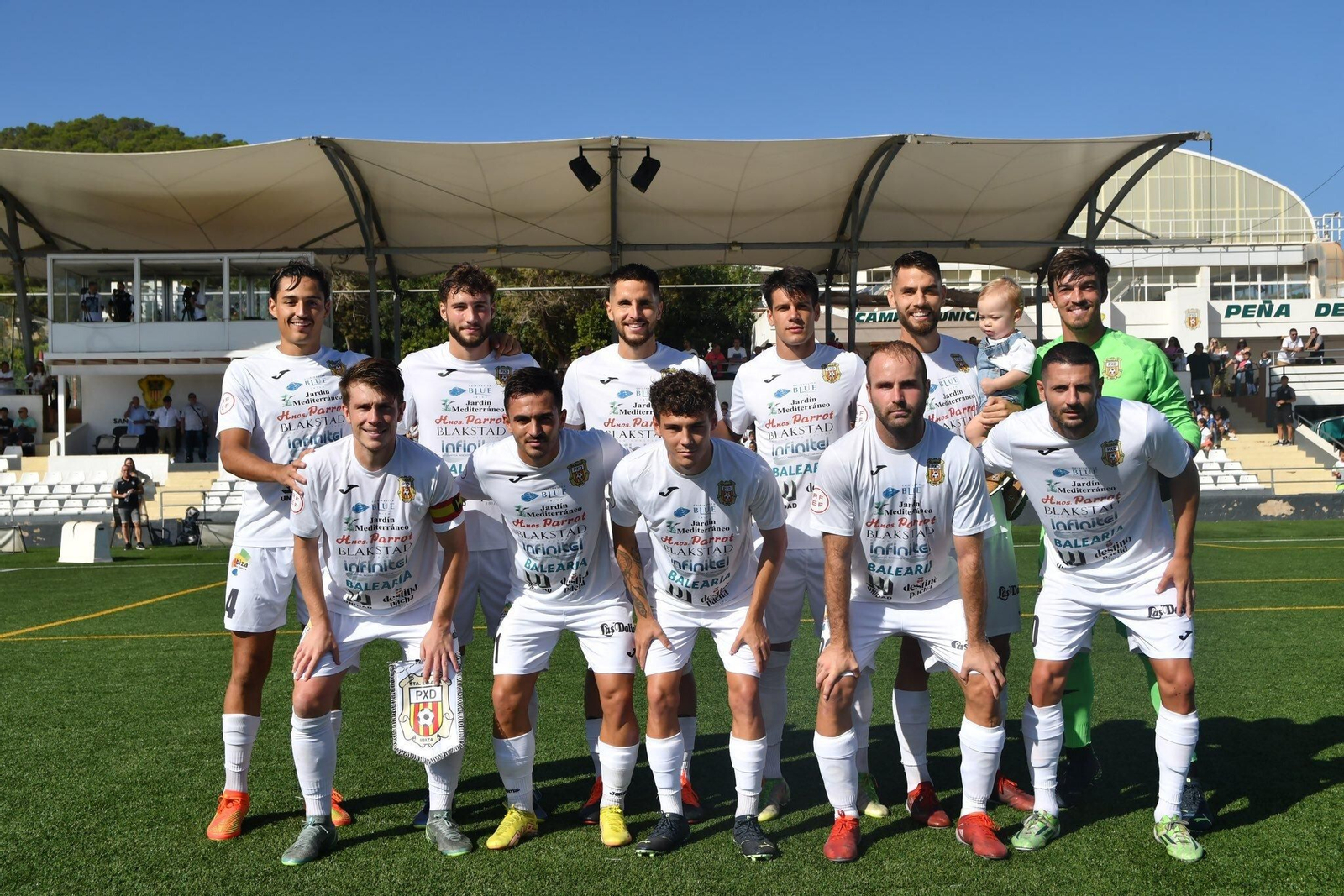 Once inicial del Peña Deportiva.