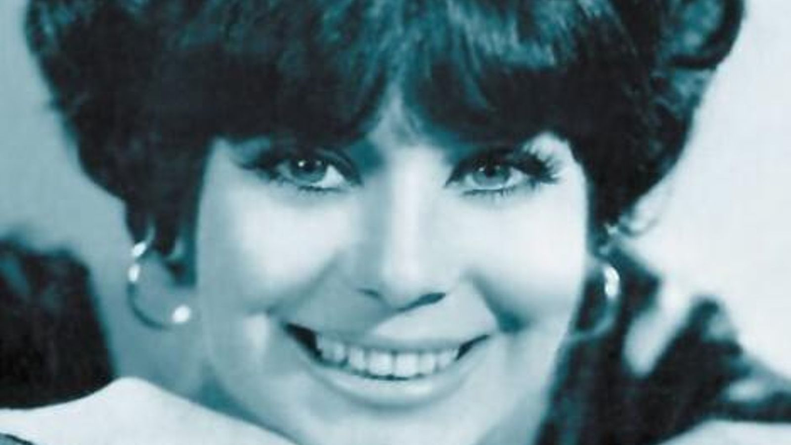 La cantante Gelu en 1964.