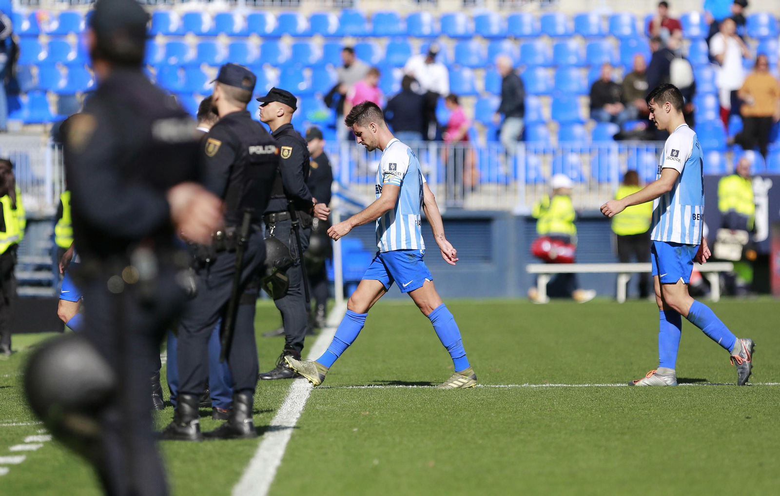 Las imágenes del Málaga CF - Mirandés Las imágenes del Málaga CF - Mirandés