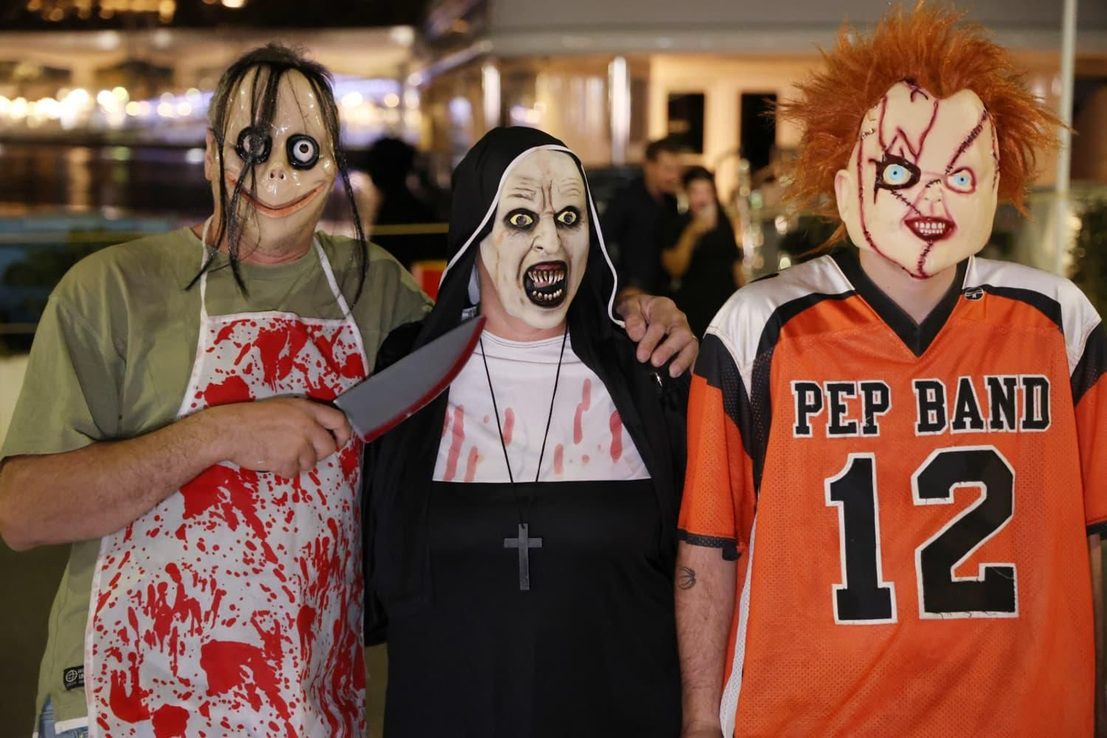 La noche de Halloween en Málaga, en imágenes