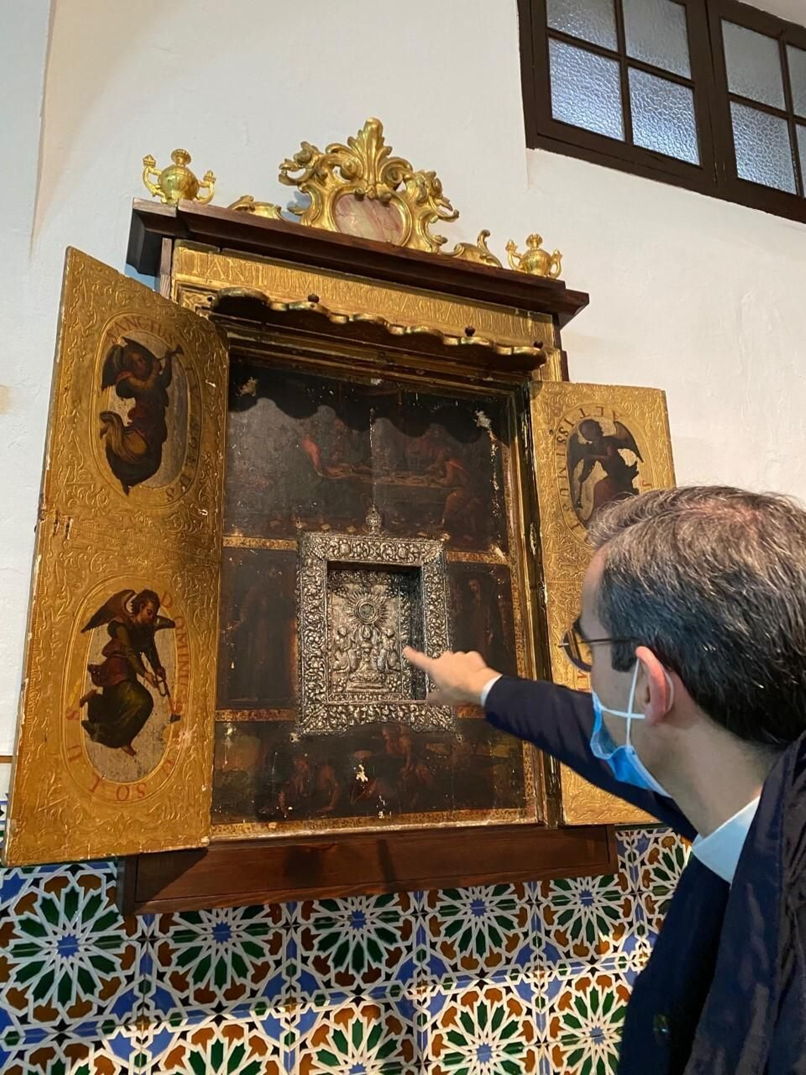 Comulgatorio procedente de Santa Clara.