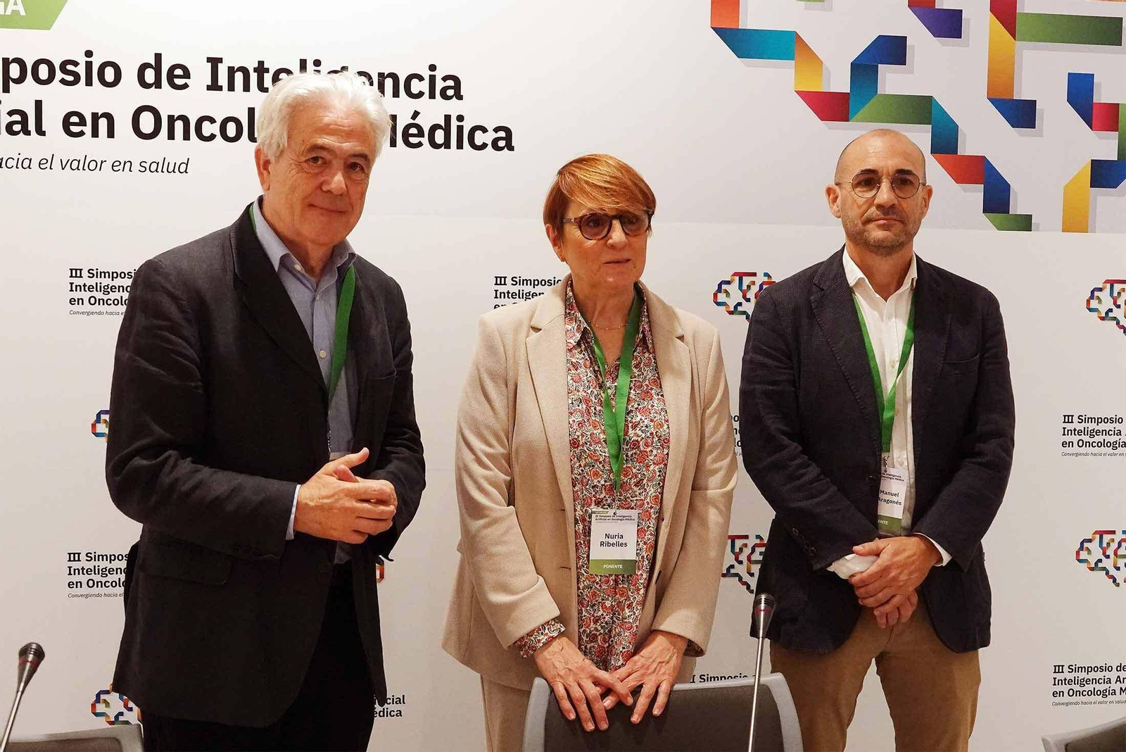 Alba, Ribelles y Jerez, este jueves en la apertura del III Simposio de IA en Oncología Médica.