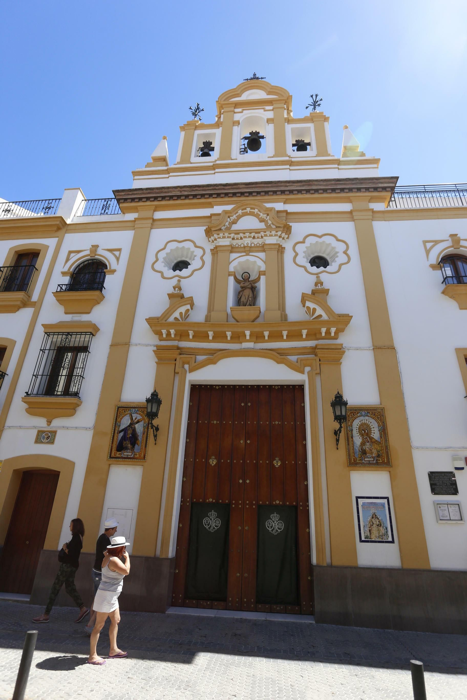 Fachada de la Capilla de los Marineros.