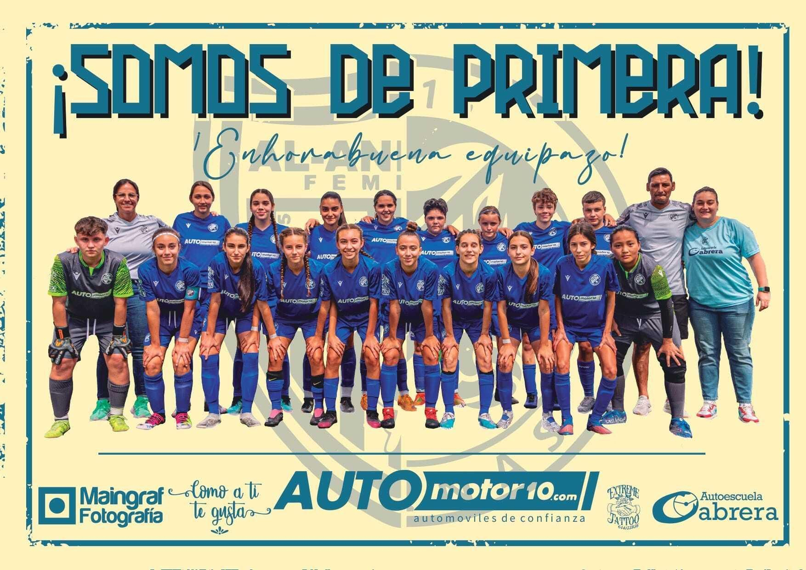El Xerez Féminas sube a Primera Andaluza.