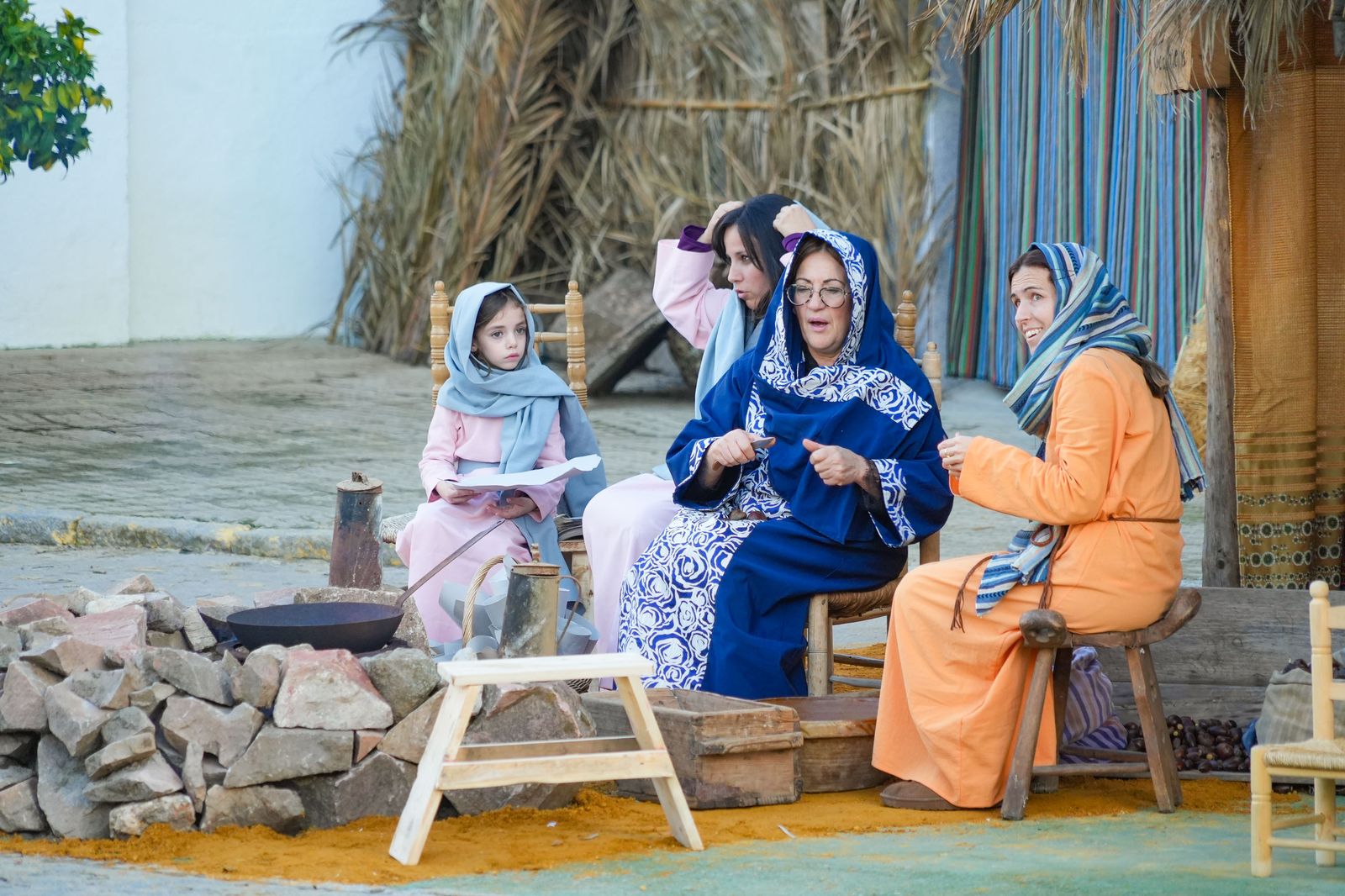 Torrecampo vive una nueva edición de su belén viviente, en imágenes